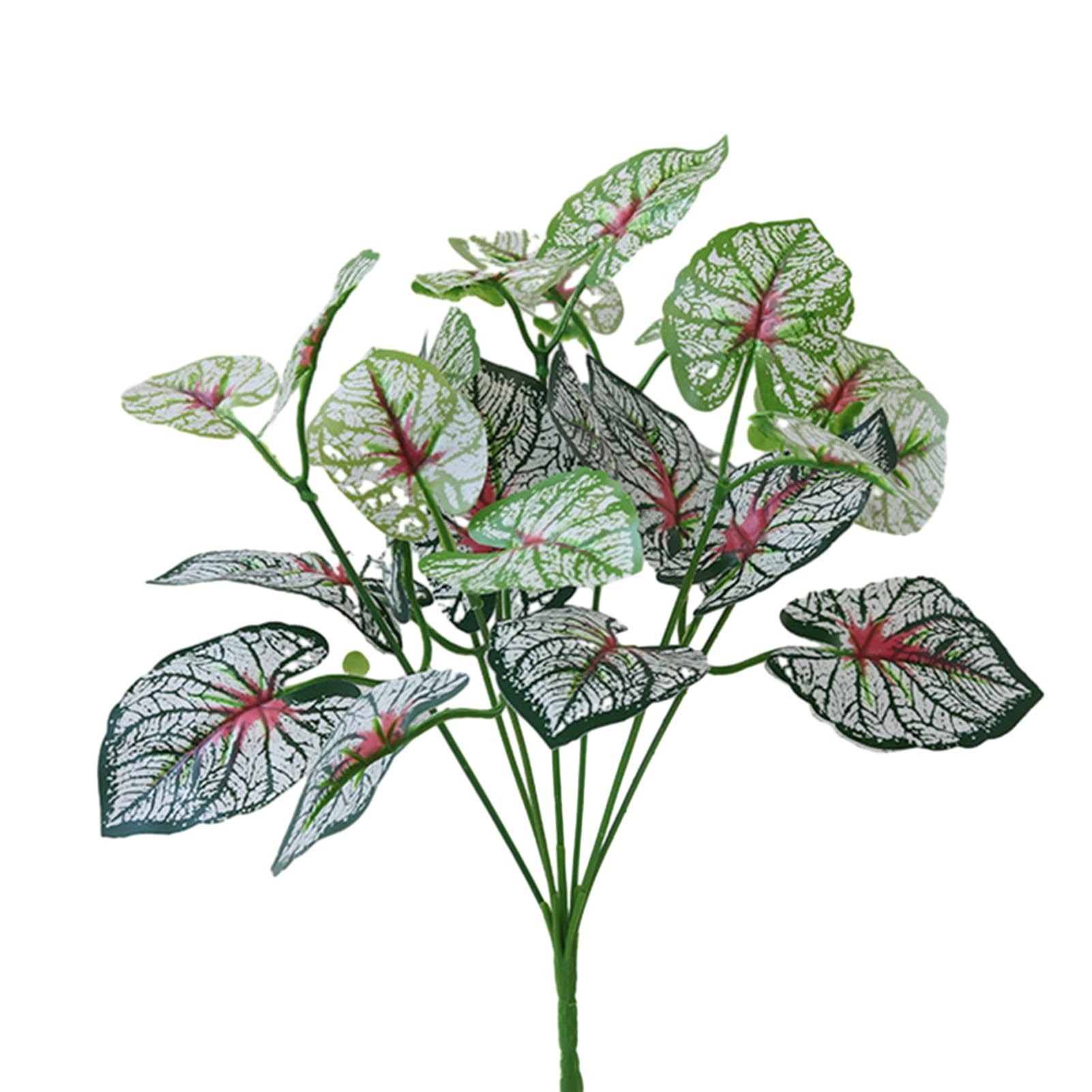 Artificial Plant Vibrant Realistic Fake Leaf Exquisite Workmanship Simulation Green Plant for Home Decoration for Home Decor