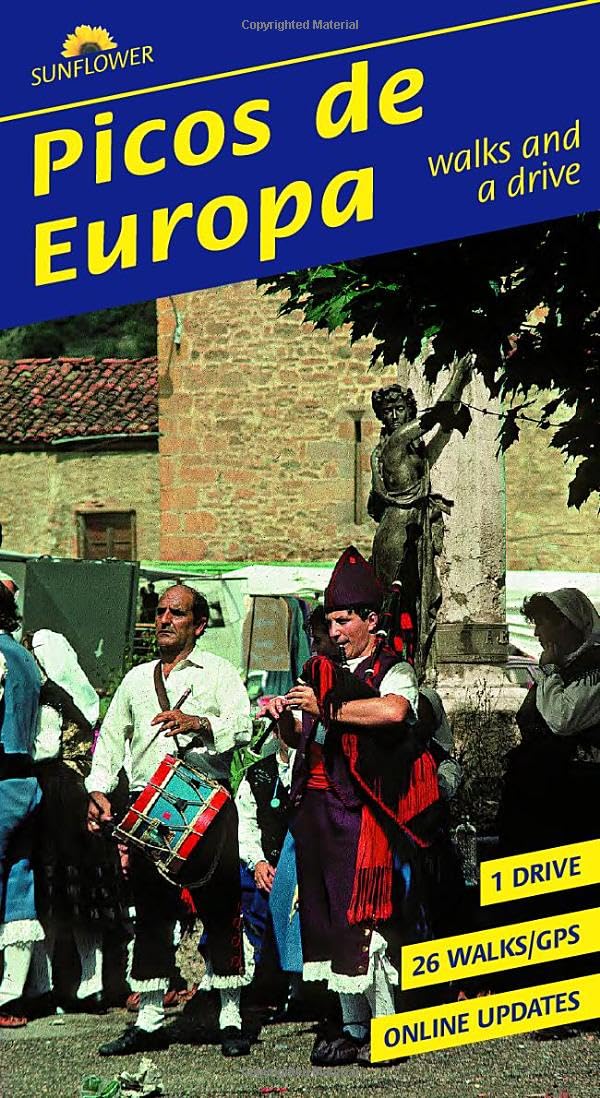 Picos de Europa Sunflower Walking Guide by Sunflower Guides (Paperback Book)