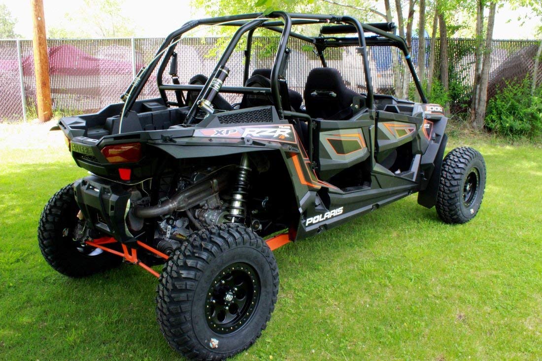 RokBlokz Mud Flaps for Polaris RZR XP 1000 Set of 4 Front and Rear