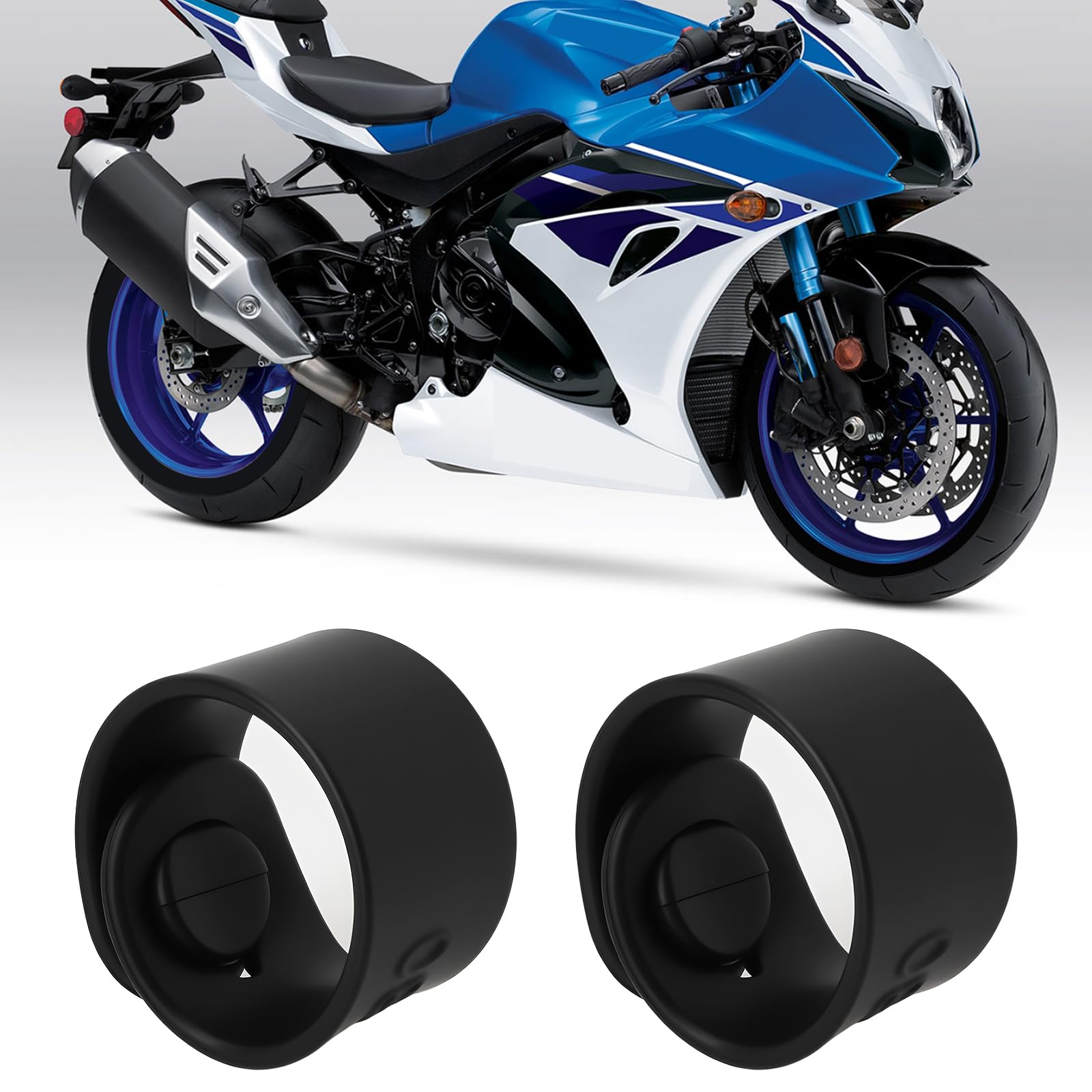 YINETTECH 12pcs 90x14mm Motorcycle Rubber Bands Suitable for Motorcycle Car Bicycle - Image 2