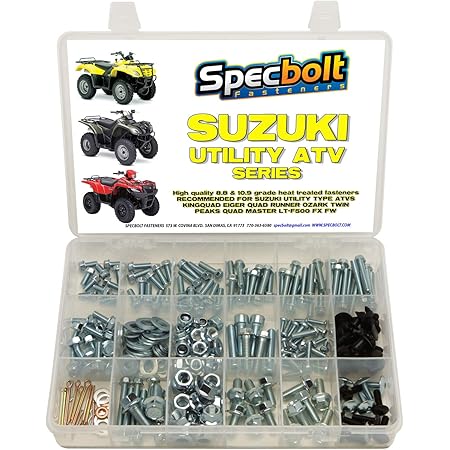 250PC Specbolt Suzuki Lt-r450 LTZ400 Z250 ATV Bolt Kit Per - Foto 2