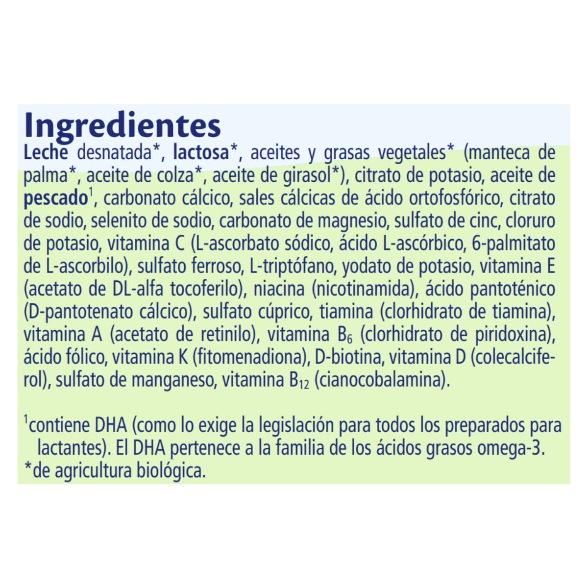 Crescita Latte 3 Bio 12m+ 500 g di polvere