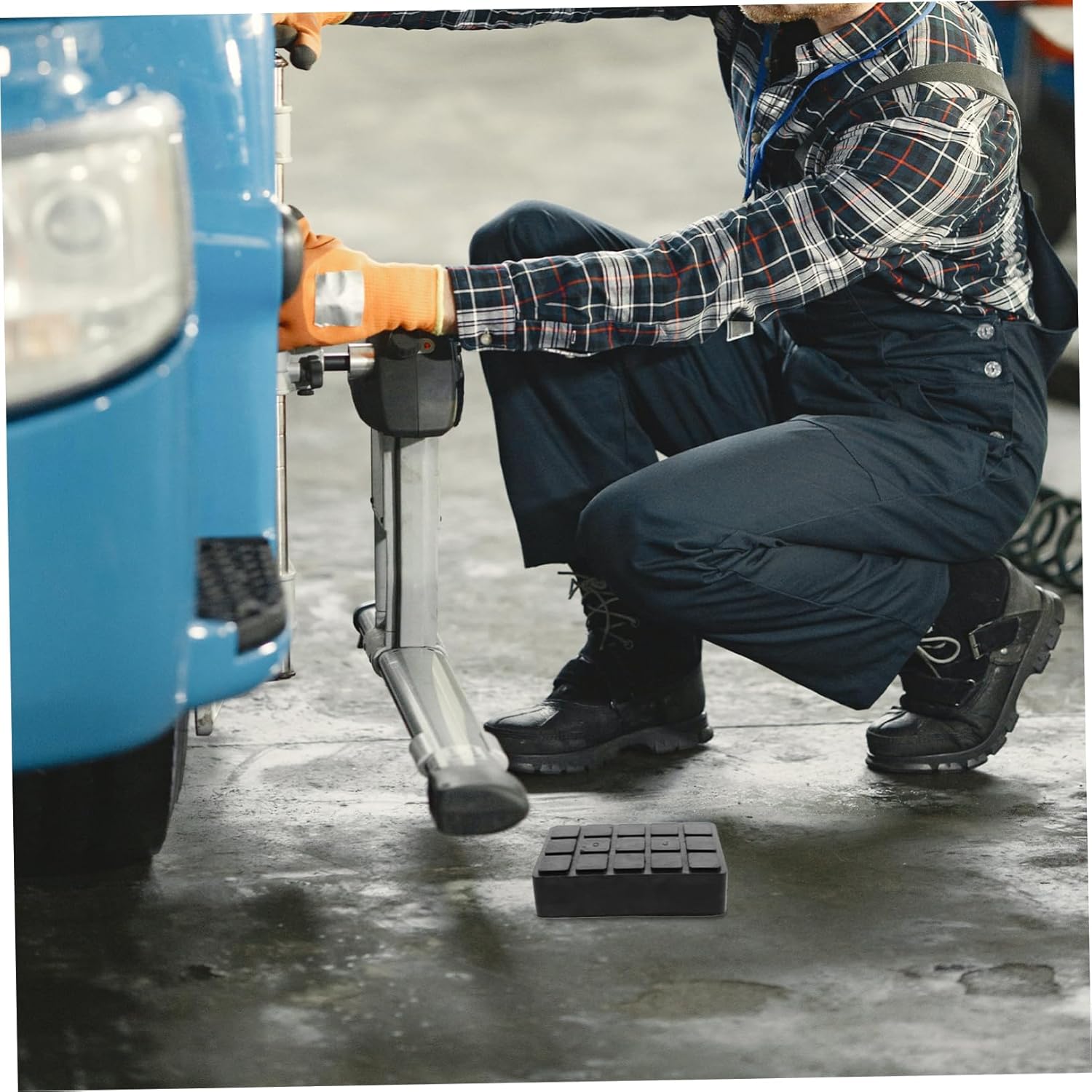 Automotive Jack Stand Pad Car Jack Lift Pad Car Lift Blocks Car Repair Tool Heavy Duty Floor Jack Pad