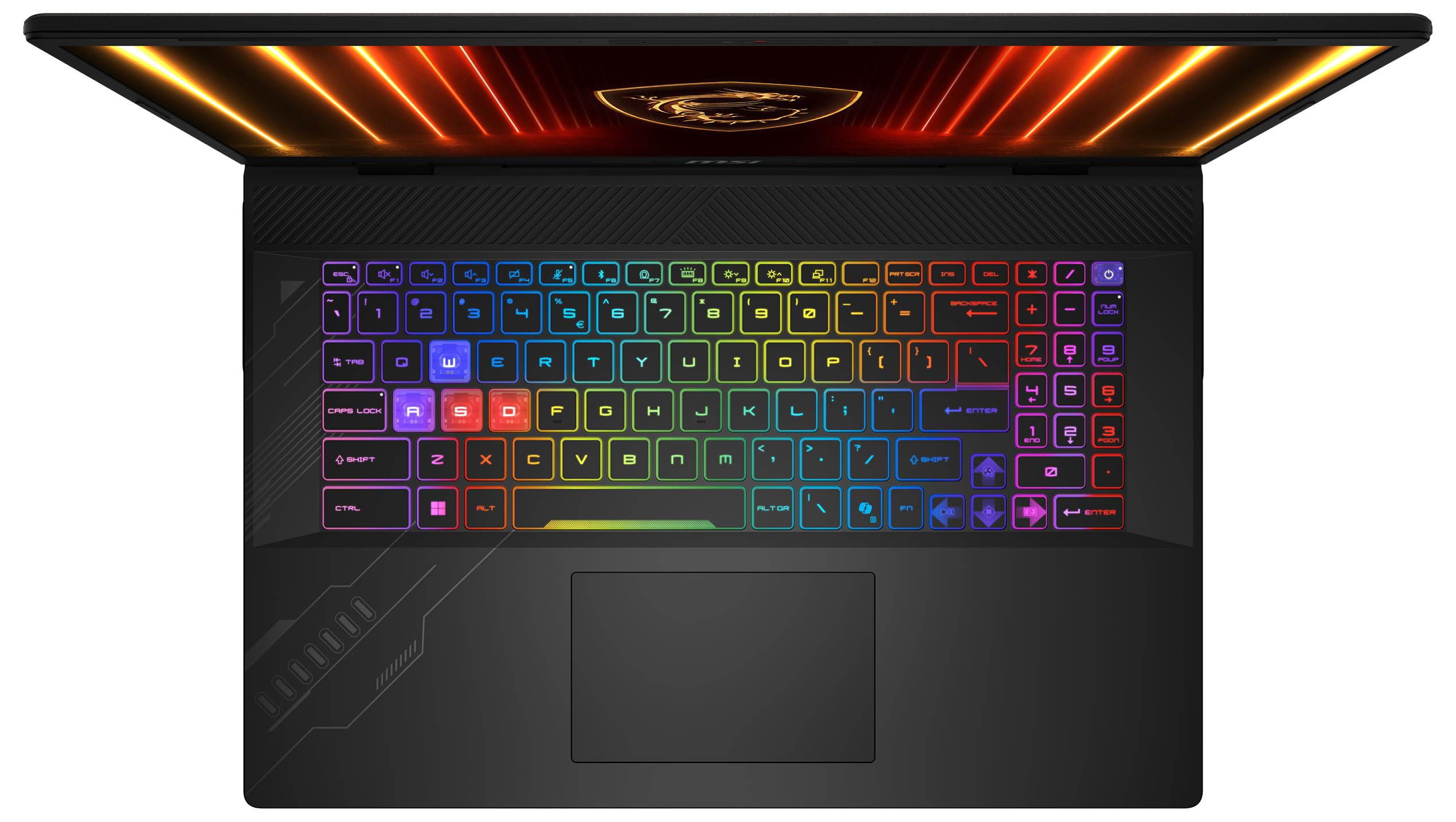 MSI Crosshair A17 HX Gaming Laptop, 17 Inch QHD+ 240Hz Display, AMD Ryzen 9 8940HX, NVIDIA GeForce RTX 5070, 32GB RAM, 1TB SSD, Windows 11 Home, QWERTZ Keyboard, Cosmos Grey, D8WGKG-010 - 5