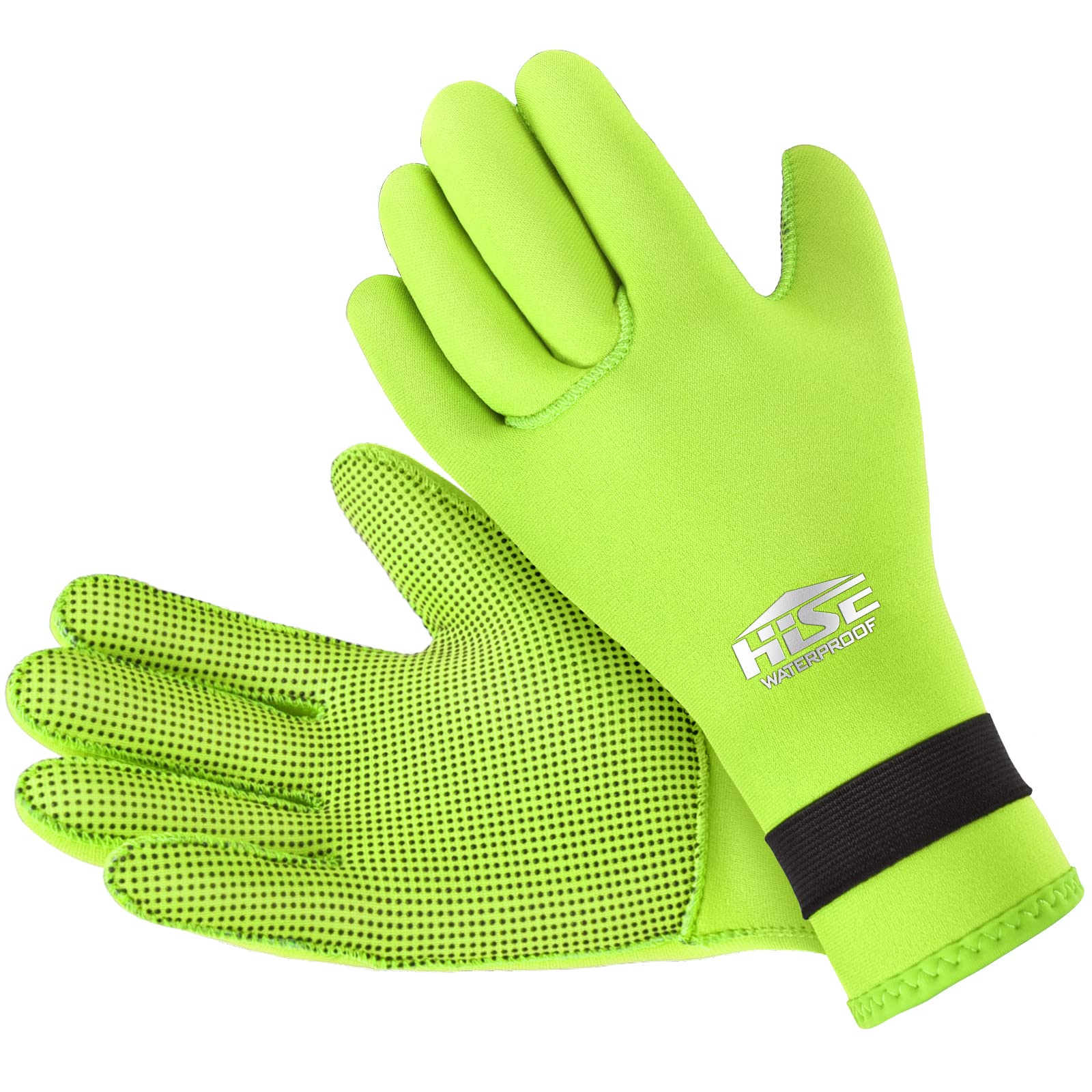 Oursunshine 3mm Neoprene Diving Gloves, Wetsuit Gloves Thermal Anti-slip Scuba Gloves for Men Women Diving Snorkeling Sailing