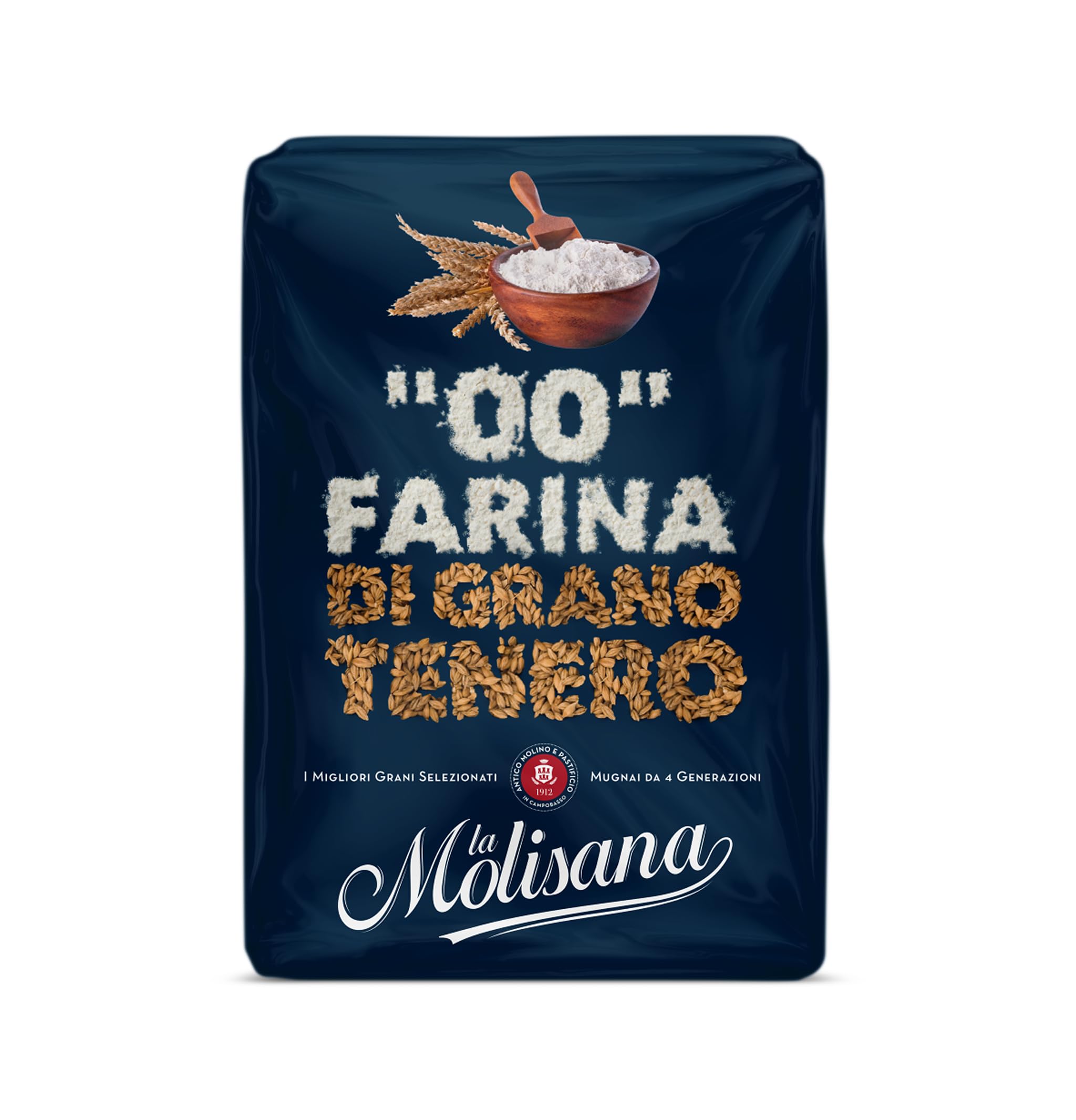 LA MOLISANA Type 00 Farina Flour, 1000 GR