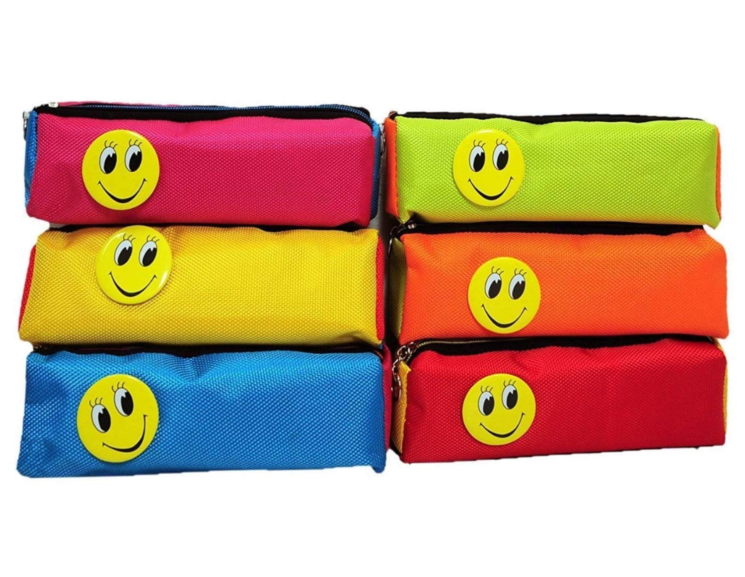 Sloies Pencil Case Set for School | Use with Stationery | with Smiley Pouch |for Birthday Return Gift for Kids | Purpose | Multicolor | (Pack of 10) (B09YH77K3Y) Amazon Price History, Amazon Price Tracker