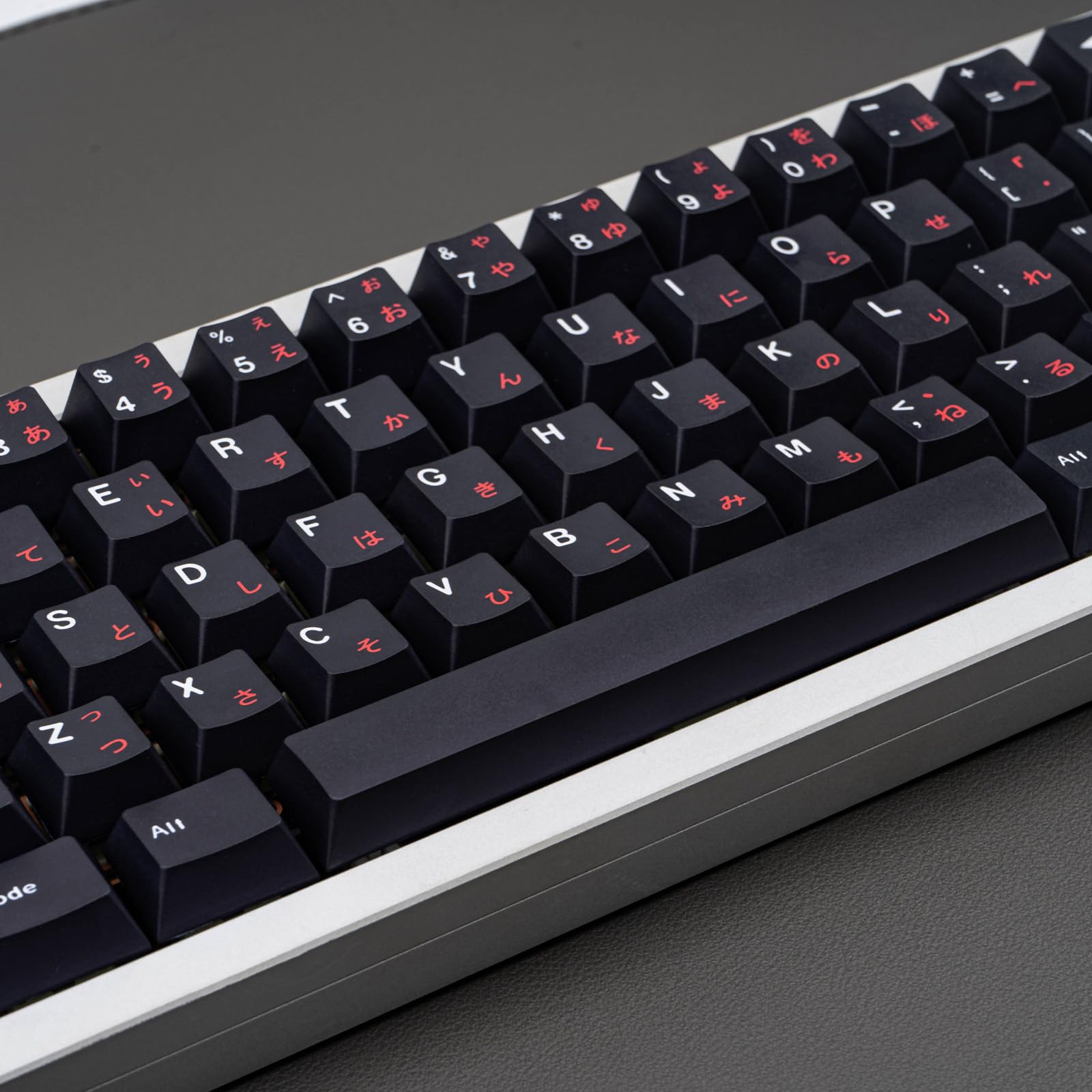 Japanische Tastenkappen – 129 Tasten, PBT, Cyberpunk-Design, Für Mechanische Tastaturen