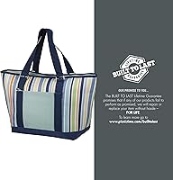 Vista 6 de ONIVA - a Picnic Time Brand Topanga Insulated Cooler Tote, St. Tropez, 13.8" x 8.5" x 13