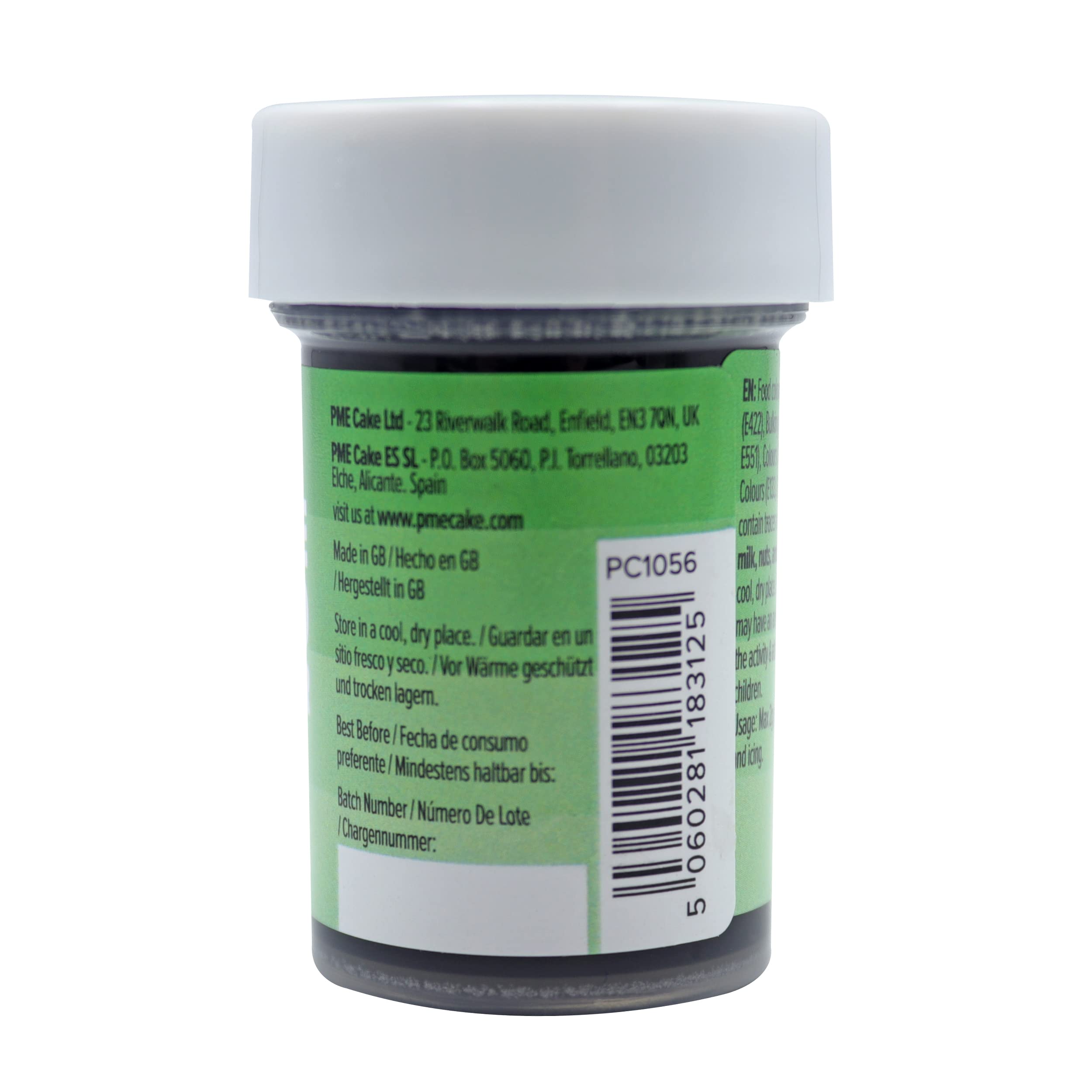 PME Colorante Alimentario en Pasta Verde Guisante 25g
