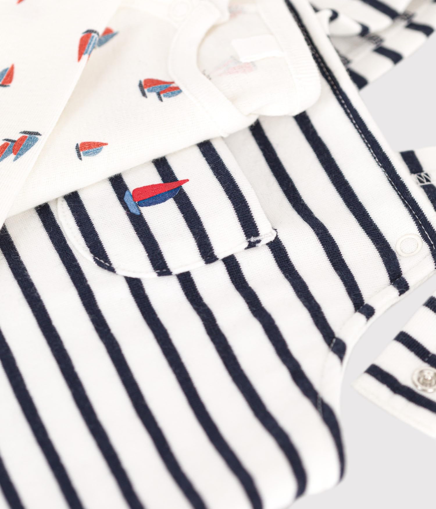 Petit Bateau Ensemble Salopette Mixte bébé