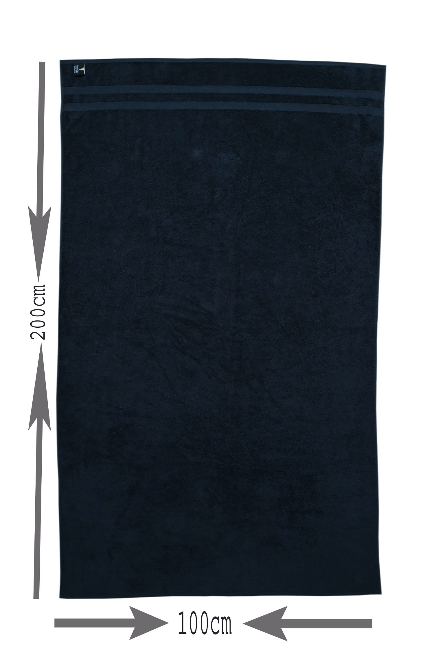 Strandlaken Imagine Beige De Witte Lietaer (90 x 200 cm) | Strandlaken Expert