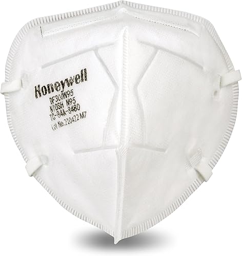 Honeywell Guantes de examen de nitrilo de rendimiento y respirador desechable