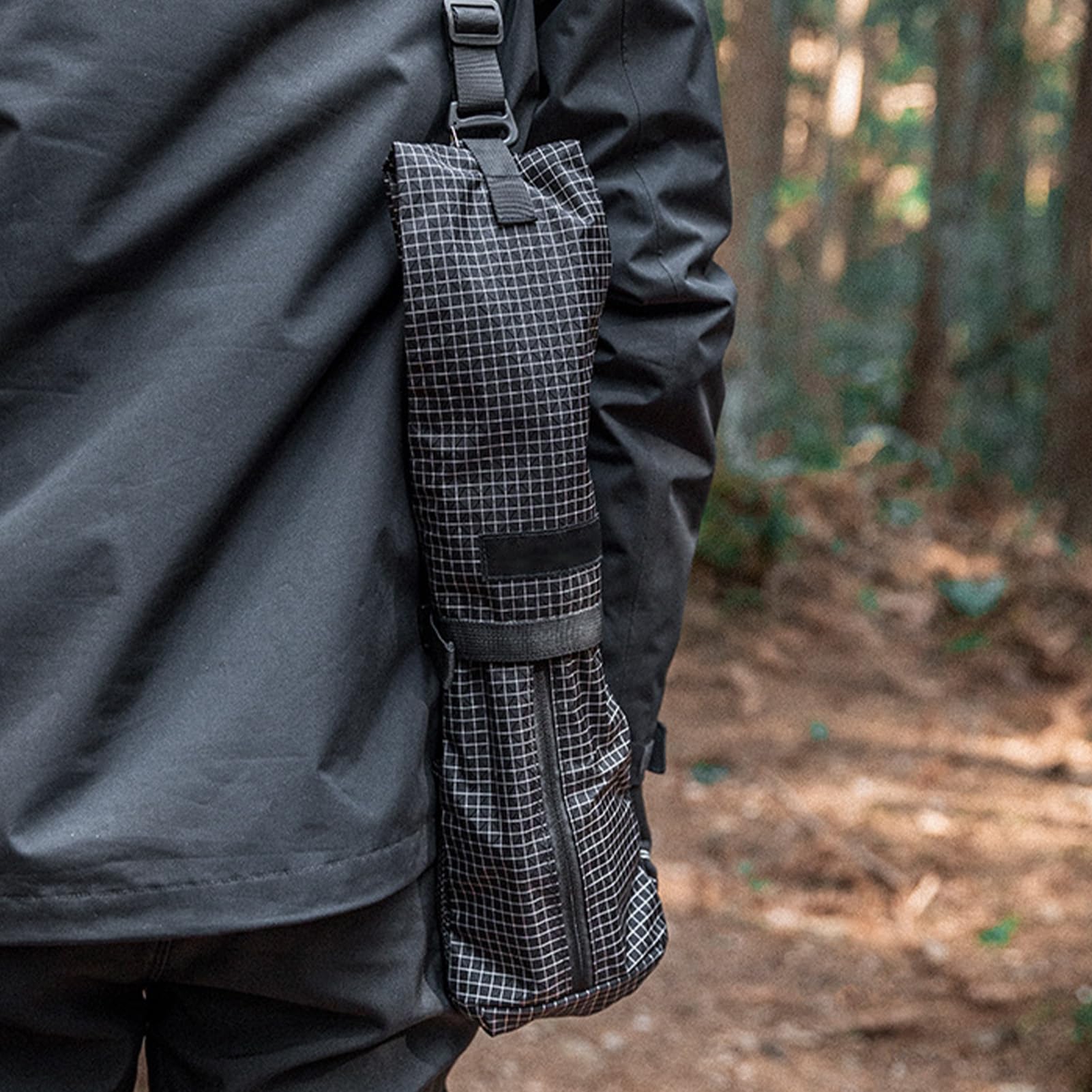 Trekking Pole Storage Bags - Lightweight Trekking Pole Bag | Trekking Sticks Pouch | Hiking Pole Storage Pouches | Double Bottom Cloth Design Storage Tool for Backpacking, Camping, Mountaineering