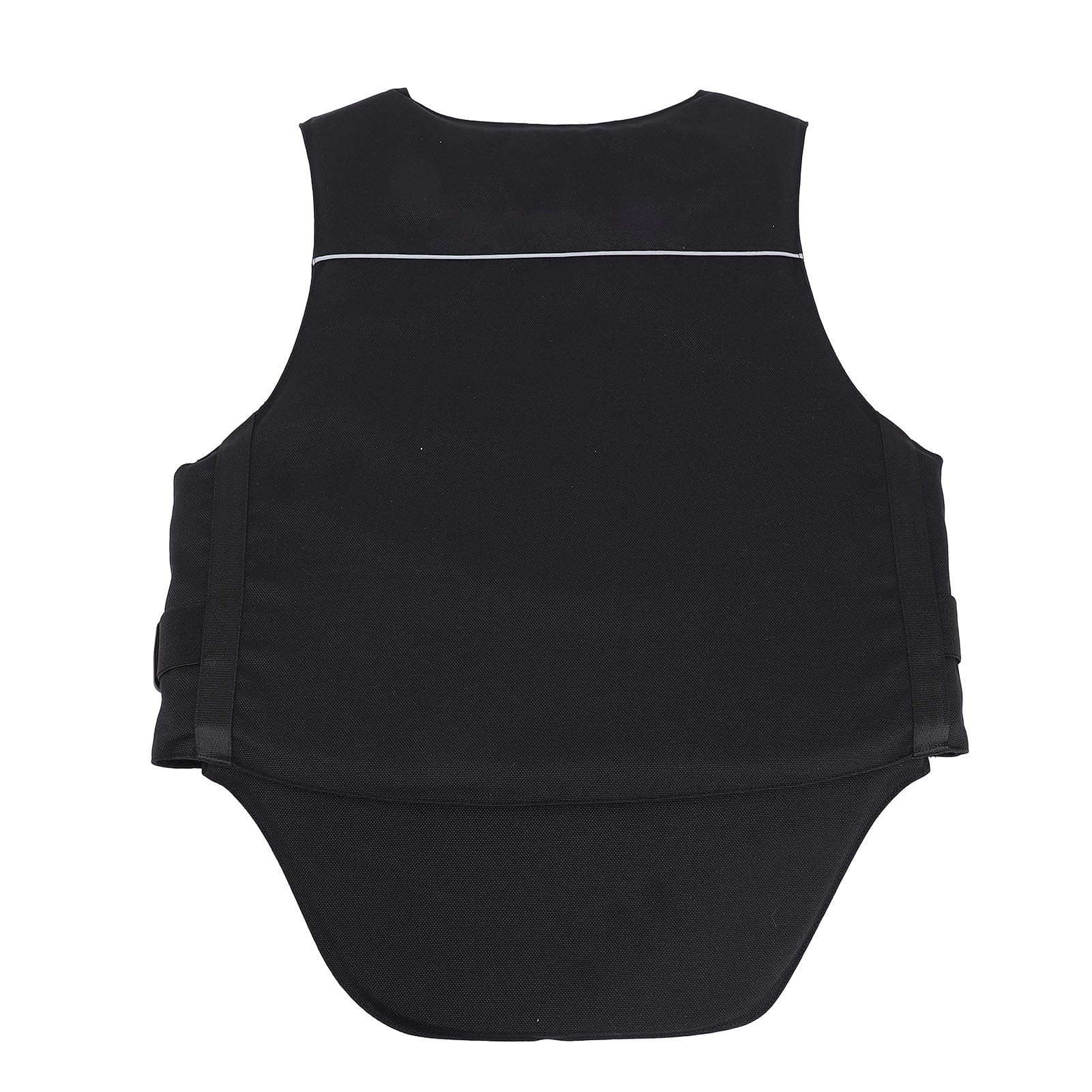 Tbest Gilet équestre rembourré en mousse de sécurité absorbant les chocs pour l'équitation, les courses en plein air