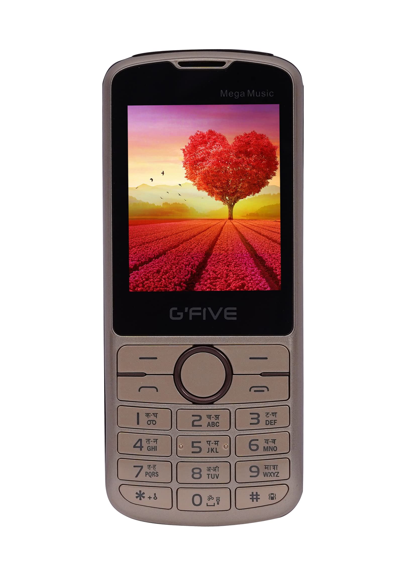 G'Five Mega Music (Gold) Dual Sim Phone