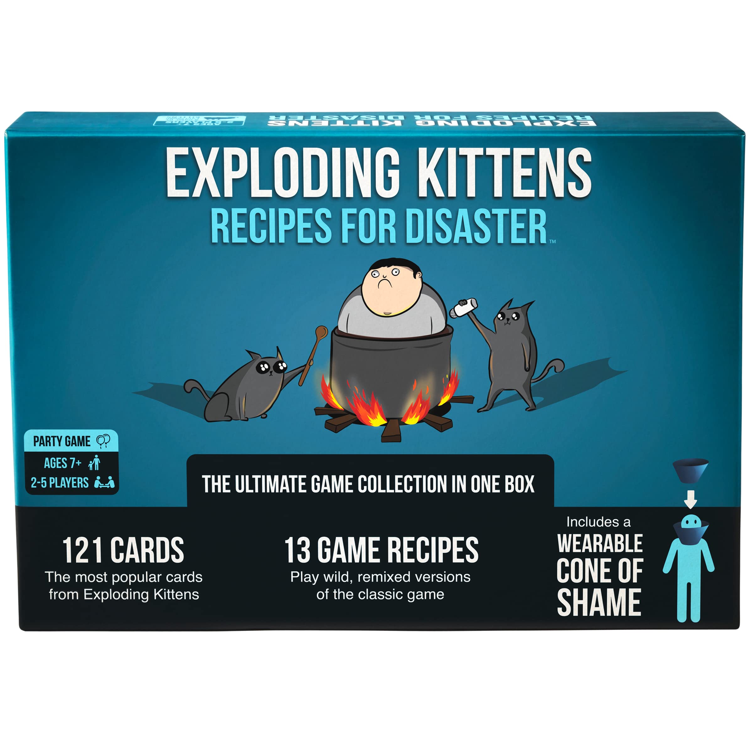 Exploding Kittens Culito Di Pulcino - Gioco Di Azione E Rumori, Per Bambini Da 4 Anni, 2-6 Giocatori, 15 Minuti, Italiano