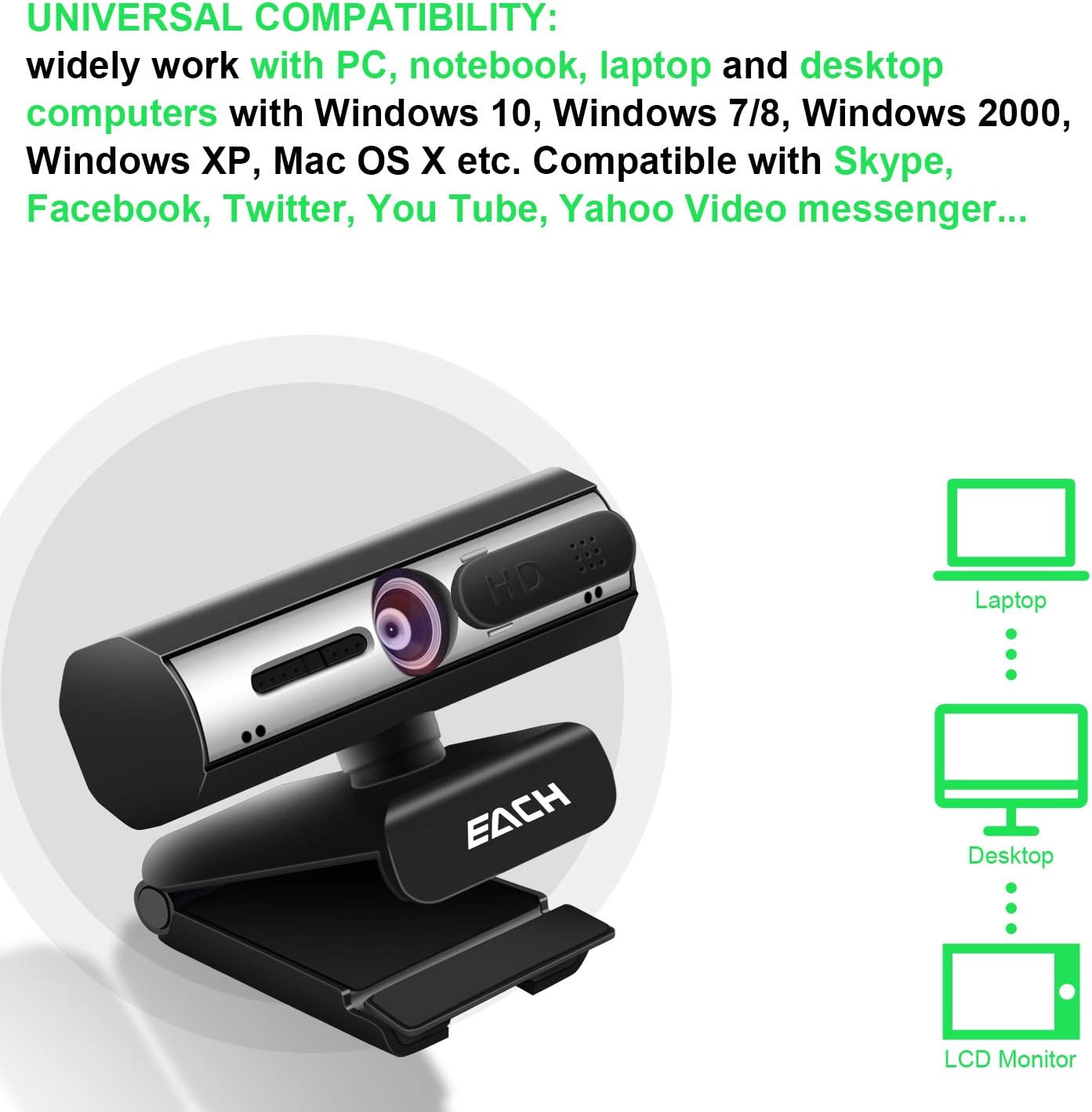 Get Special Price Autofocus Webcam USB with Privacy Cover Free Metal Tripod, Full HD Webcams 1080P Live Streaming Laptop PC Computer Web Camera for Zoom Skype Facetime,Mac Desktop Video Calling Recording Conferencing Tech Deals 🔥 Autofocus Webcam USB with Privacy Cover Free Metal Tripod, Full HD Webcams 1080P Live Streaming Laptop PC Computer Web Camera for Zoom Skype Facetime,Mac Desktop Video Calling Recording Conferencing