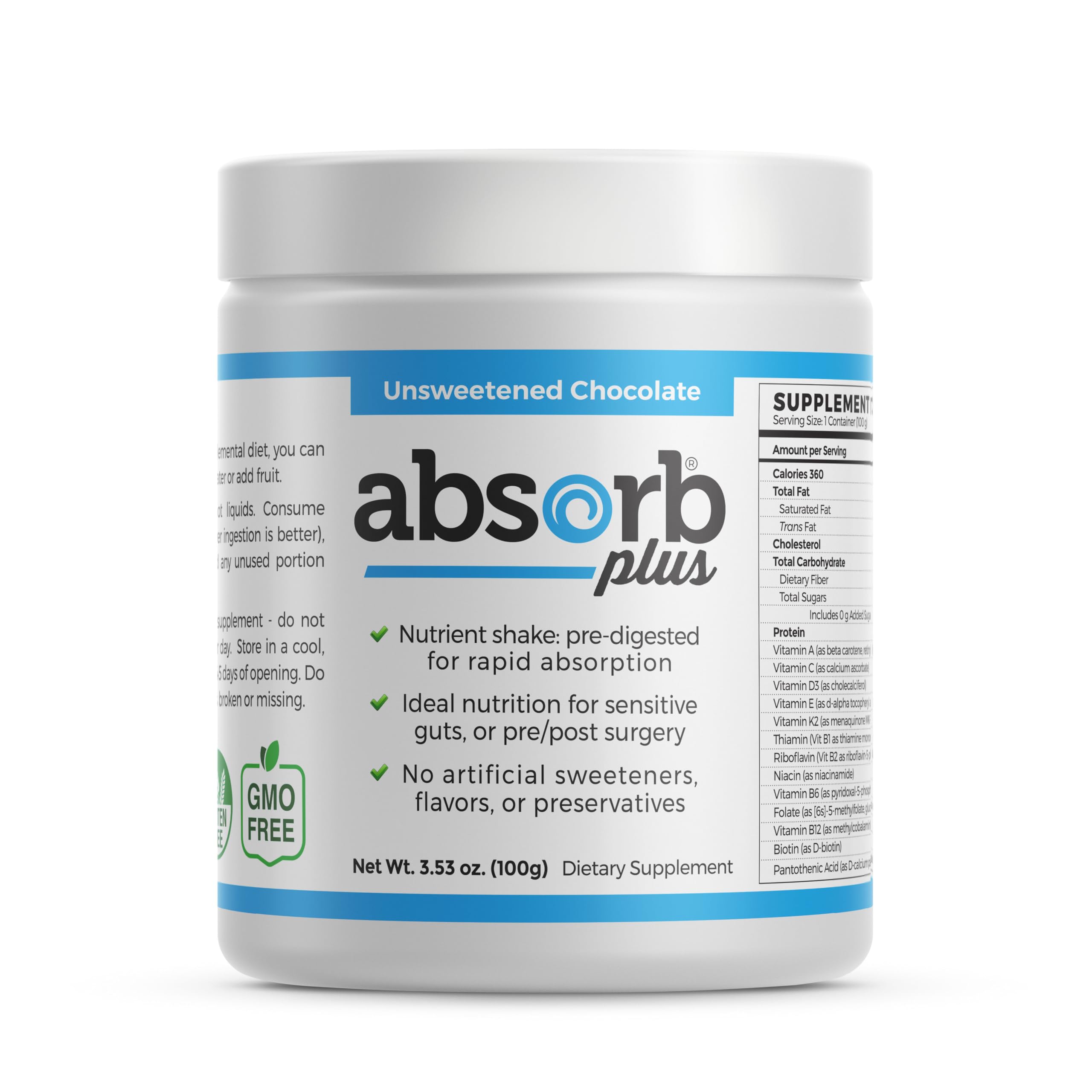 Isolate Protein - Diet Supplement for Improved Gut Health, Extra Nutritional Support, Non-GMO, Gluten-Free, Lactose-Free, Casein-Free (2.2 Lbs, Unsweetened Vanilla) — Amazon image 25