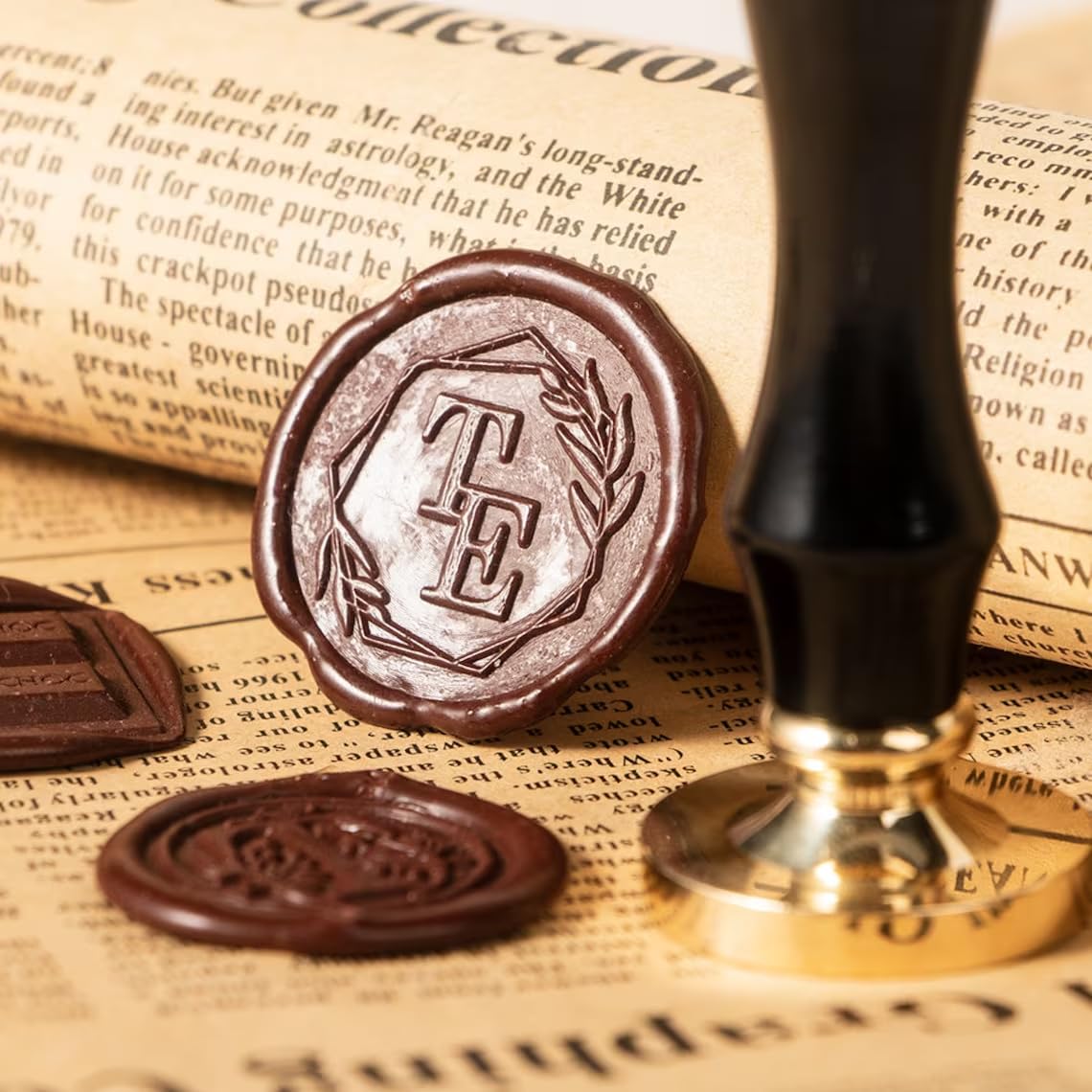 Tampon à Chocolat Personnalisé, Sceau Pour Le Chocolat, Tampon De Cire Personnalisé, Sceau à Chocolat Personnalisé, Mariage Et Anniversaire