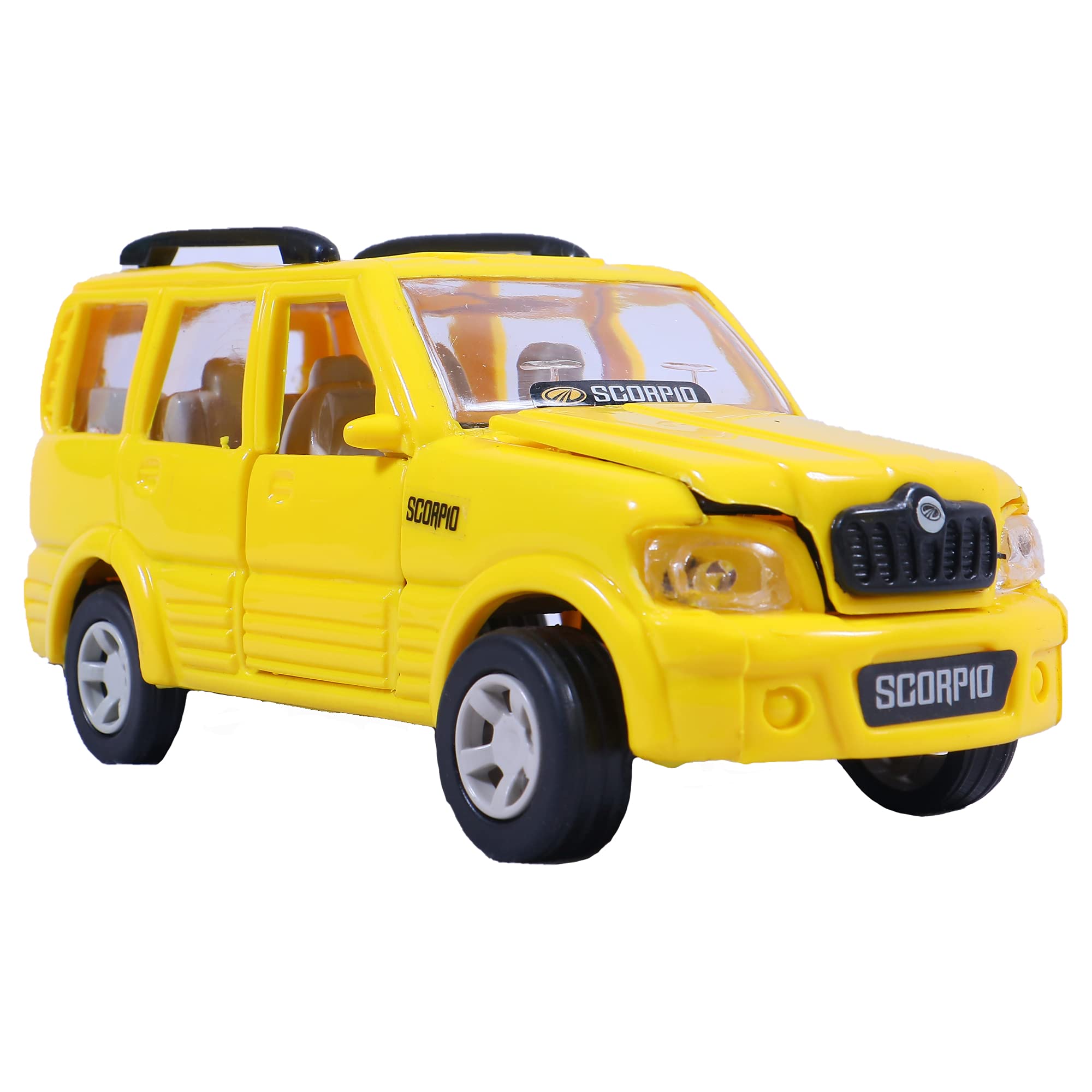 Delansky - Scorpio car Toys for Kids| Pull Back & Go Action Toy with Opening Doors, Boot & Hood| Miniature Scaled Models car Toys (Yellow) (B09CZ8R835) Amazon Price History, Amazon Price Tracker
