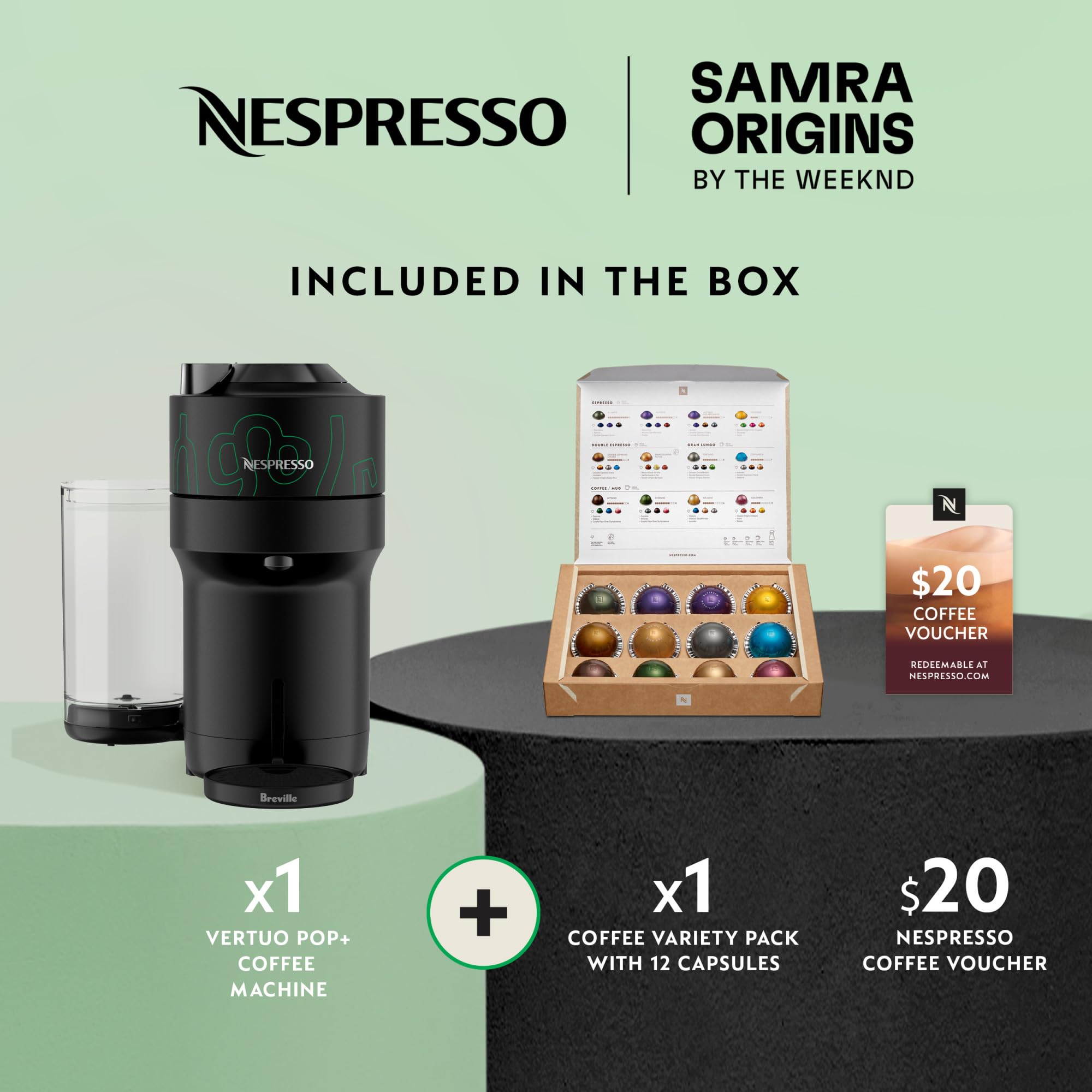 Amazon.com: Nespresso Vertuo Pop+ Coffee and Espresso Maker by
