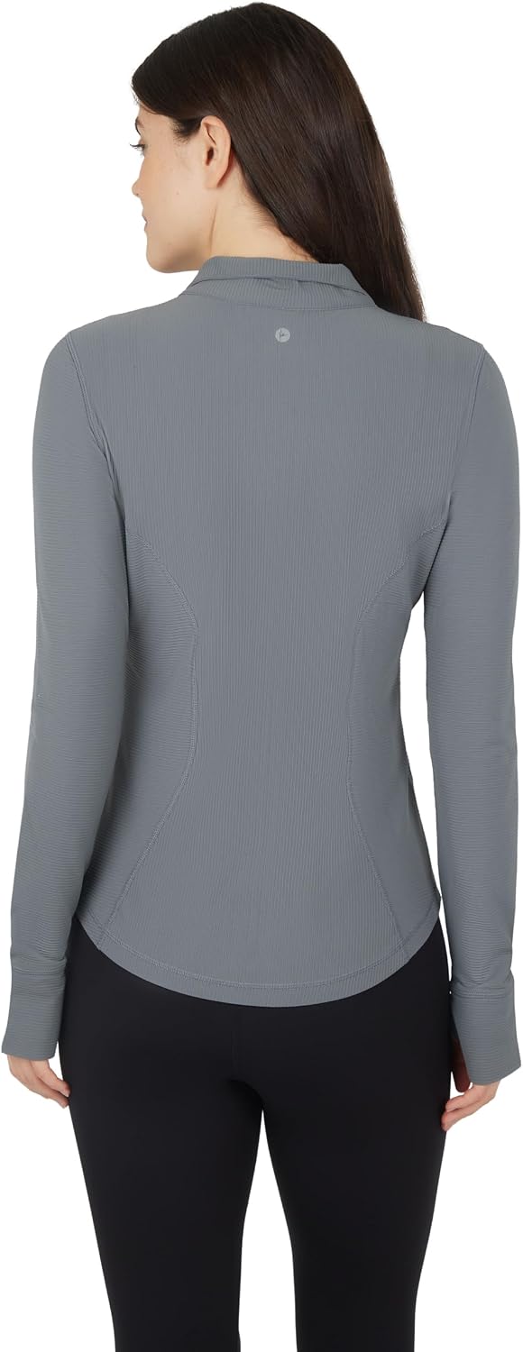 Interlink Ribbed Princess Seam Performance Jacket