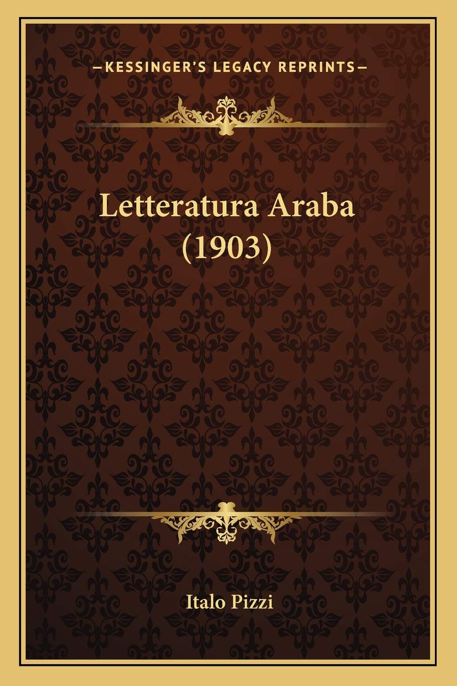 Letteratura Araba (1903)