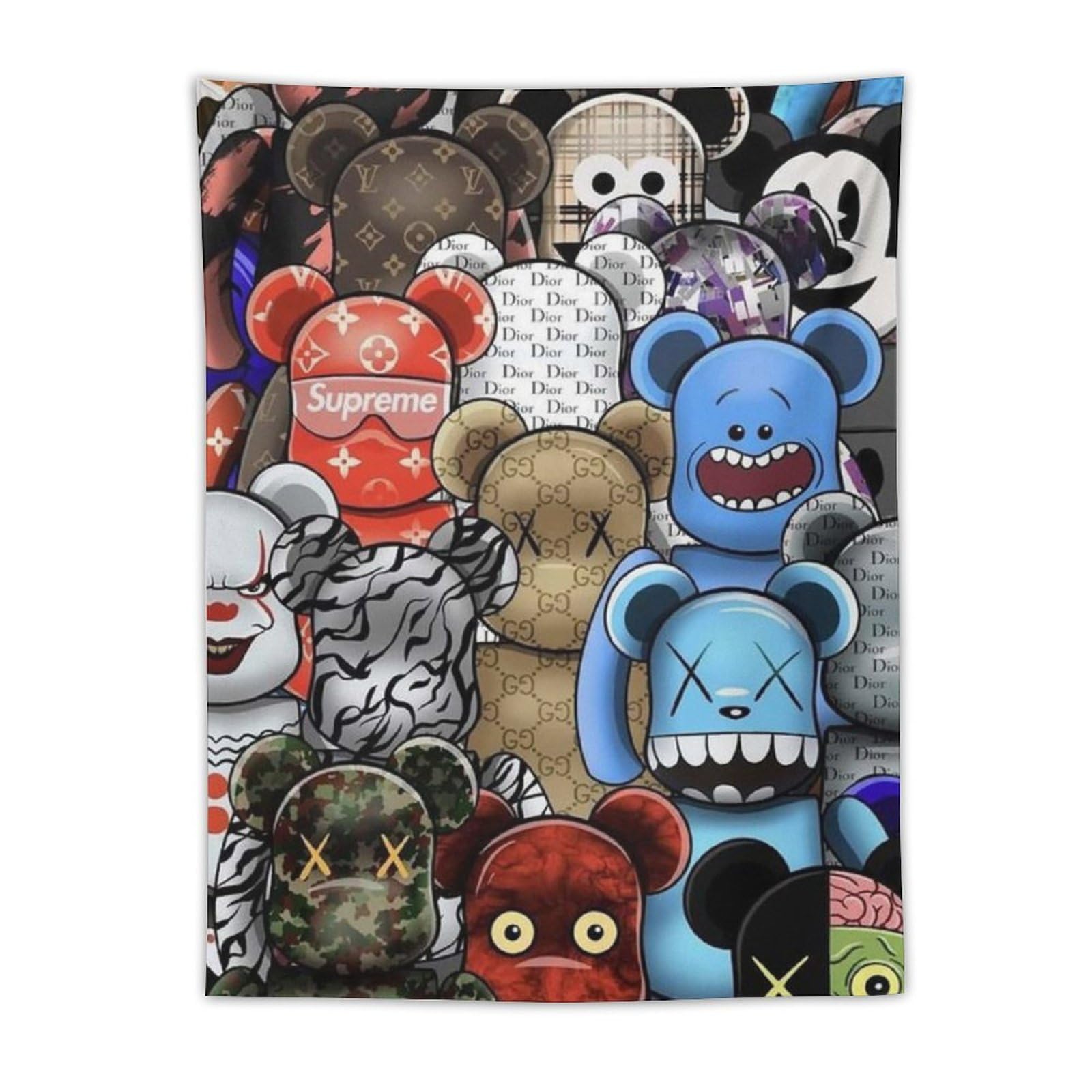 Amazon.co.jp: アートパネル KAWS Sesame Street 絵画 インテリア  