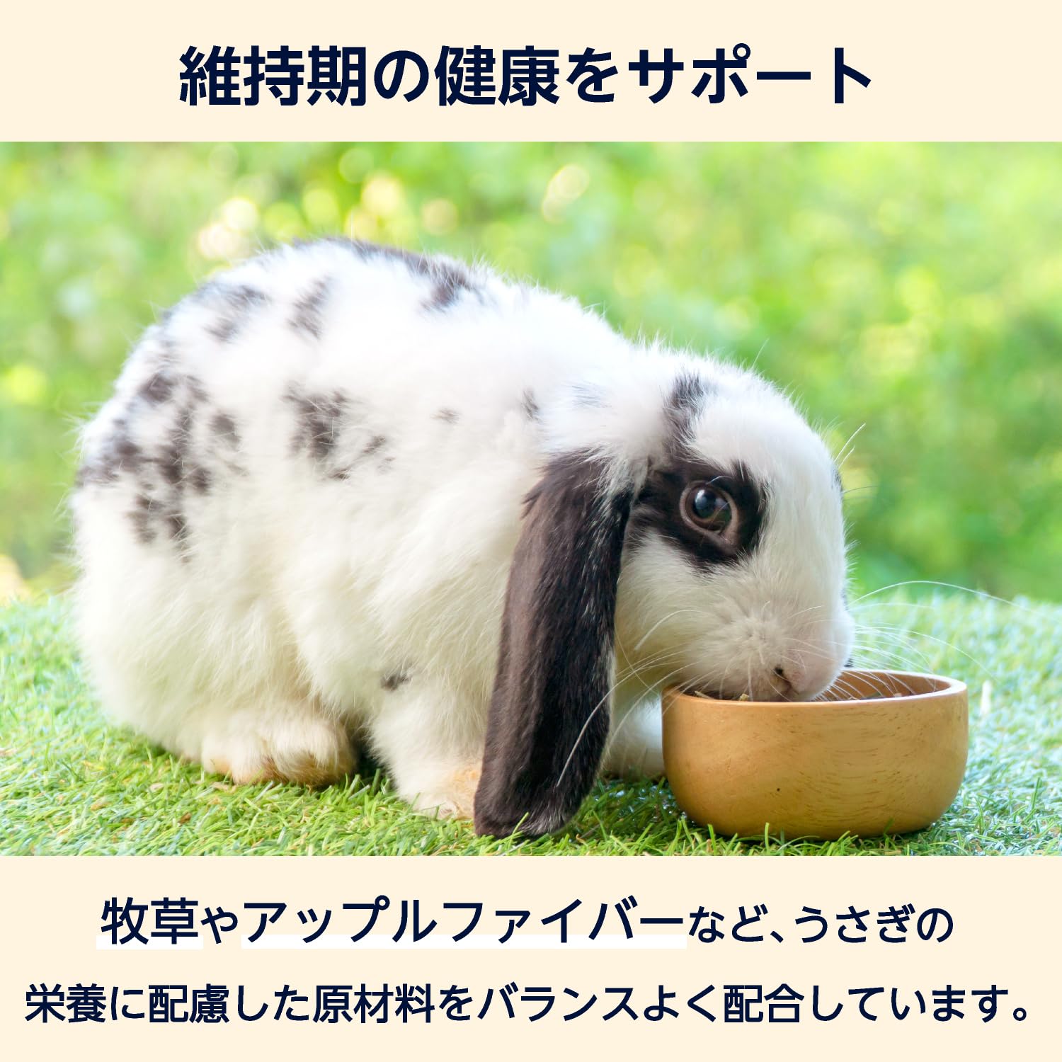 Amazon | by Amazon うさぎ フード 2.2kg ペレットタイプ 6種の