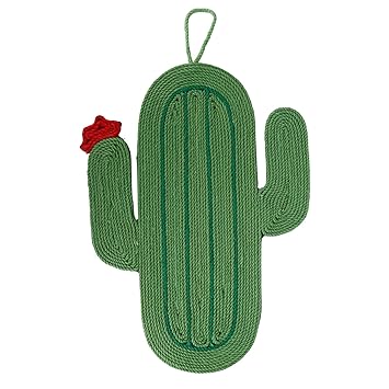 Cat Scratching Post mat, Beautiful Scratch Resistant sisal Cutting Board with Catnip to Protect cat Benches for The Floor