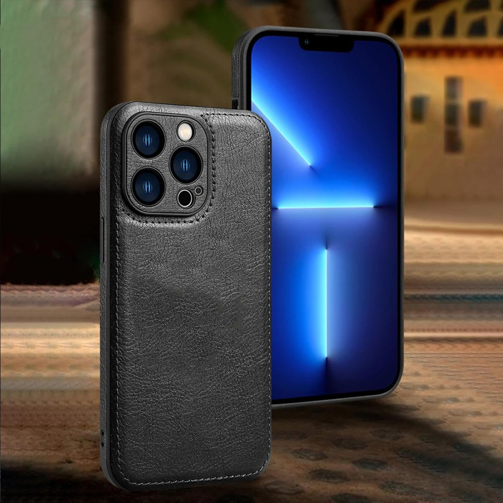 Amazon.co.jp: RNOZX iPhone 15用 ソフトレザーケース 薄型レンズ保護