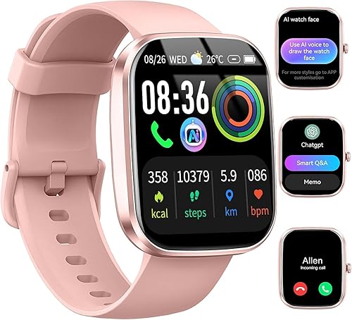 Miniatura 9 de AI Smart Watch with ChatGPT, 1.91" Bluetooth Calling Smartwatch for Men Women, 110+ Fitness Modes Activity Tracker, Sleep/Heart Rate/Calorie