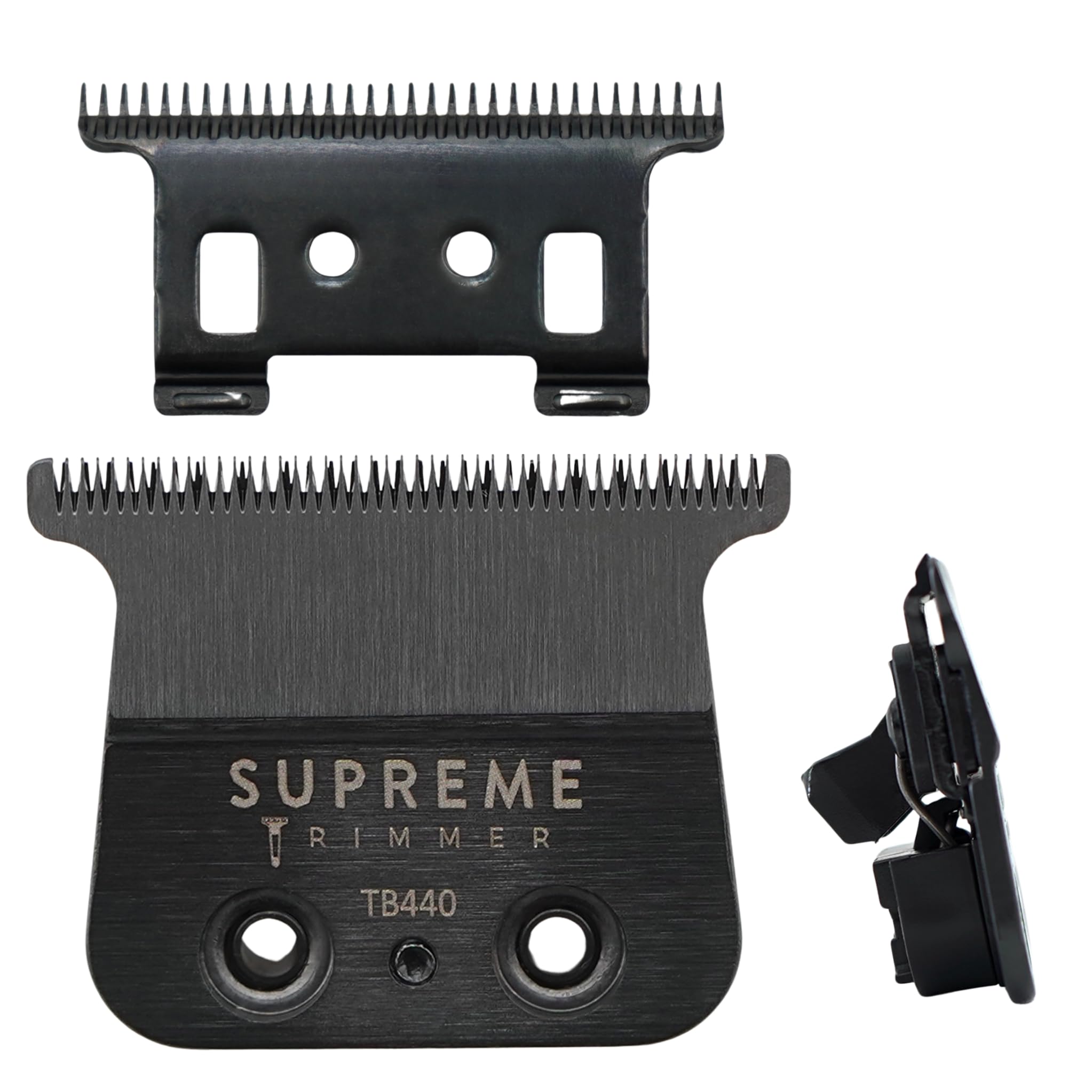 Replacement Standard Tooth T-Blade TB440 | 0 Gap Adjustable, DLC Coated Stainless Steel Trimmer Blade for Recharge ST777