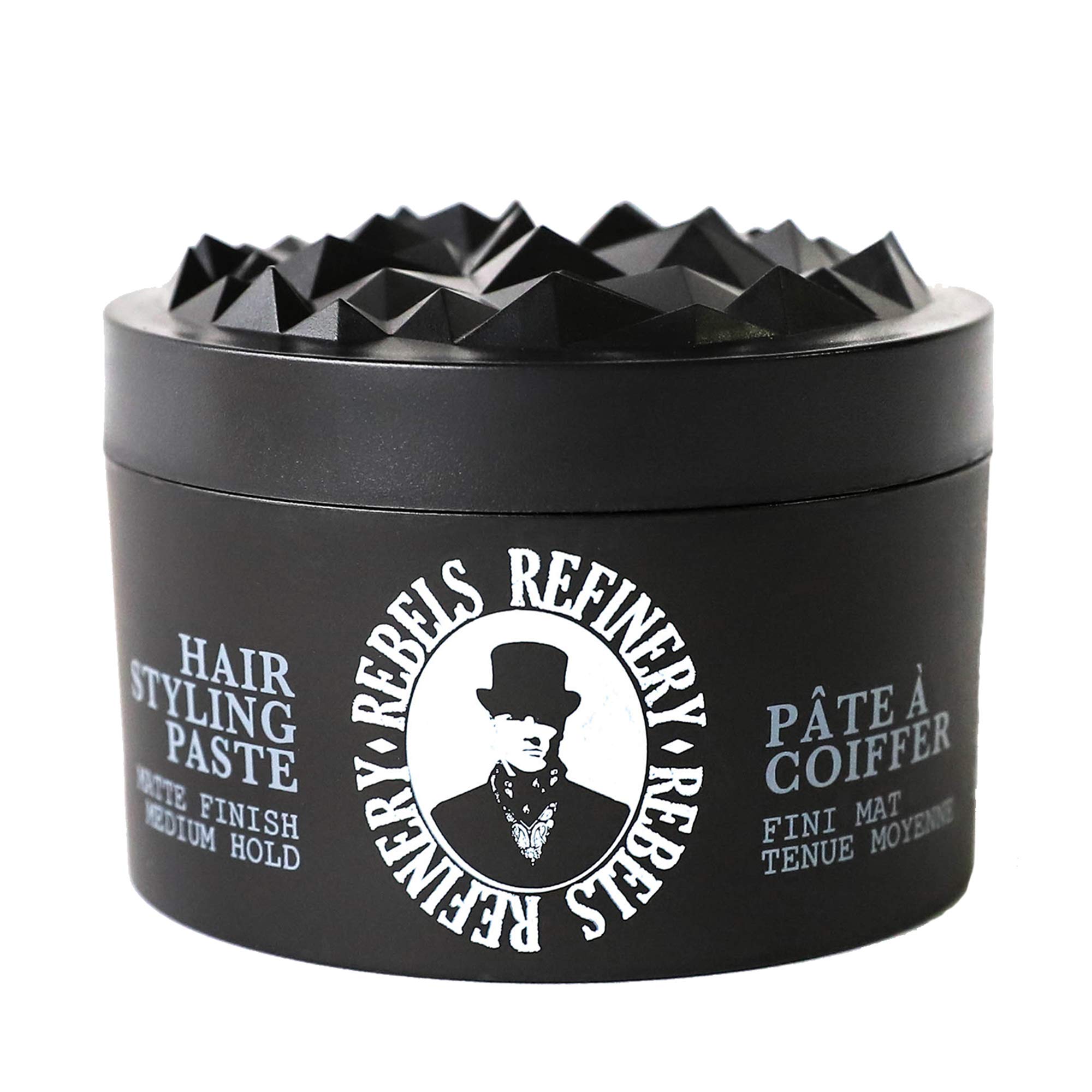 Rebels RefineryHair Styling Paste for Men – Medium, Flexible Hold and Matte Finish – 3.5 Oz.