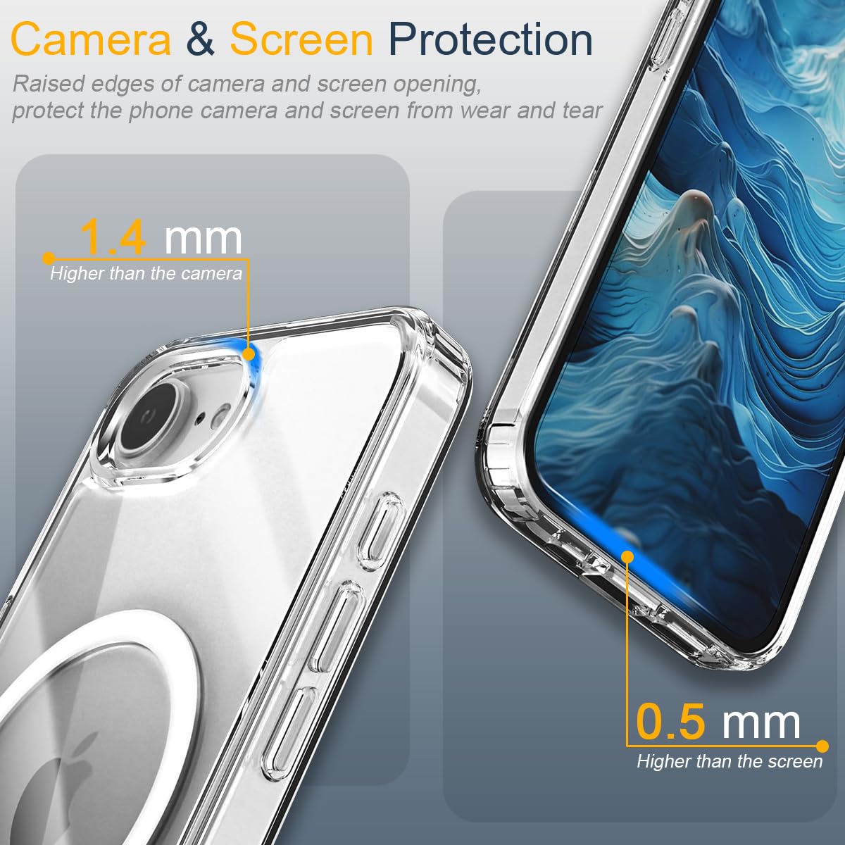 Amazon.co.jp: iPhone 16e用カスタマイズフォトケース [MagSafe対応