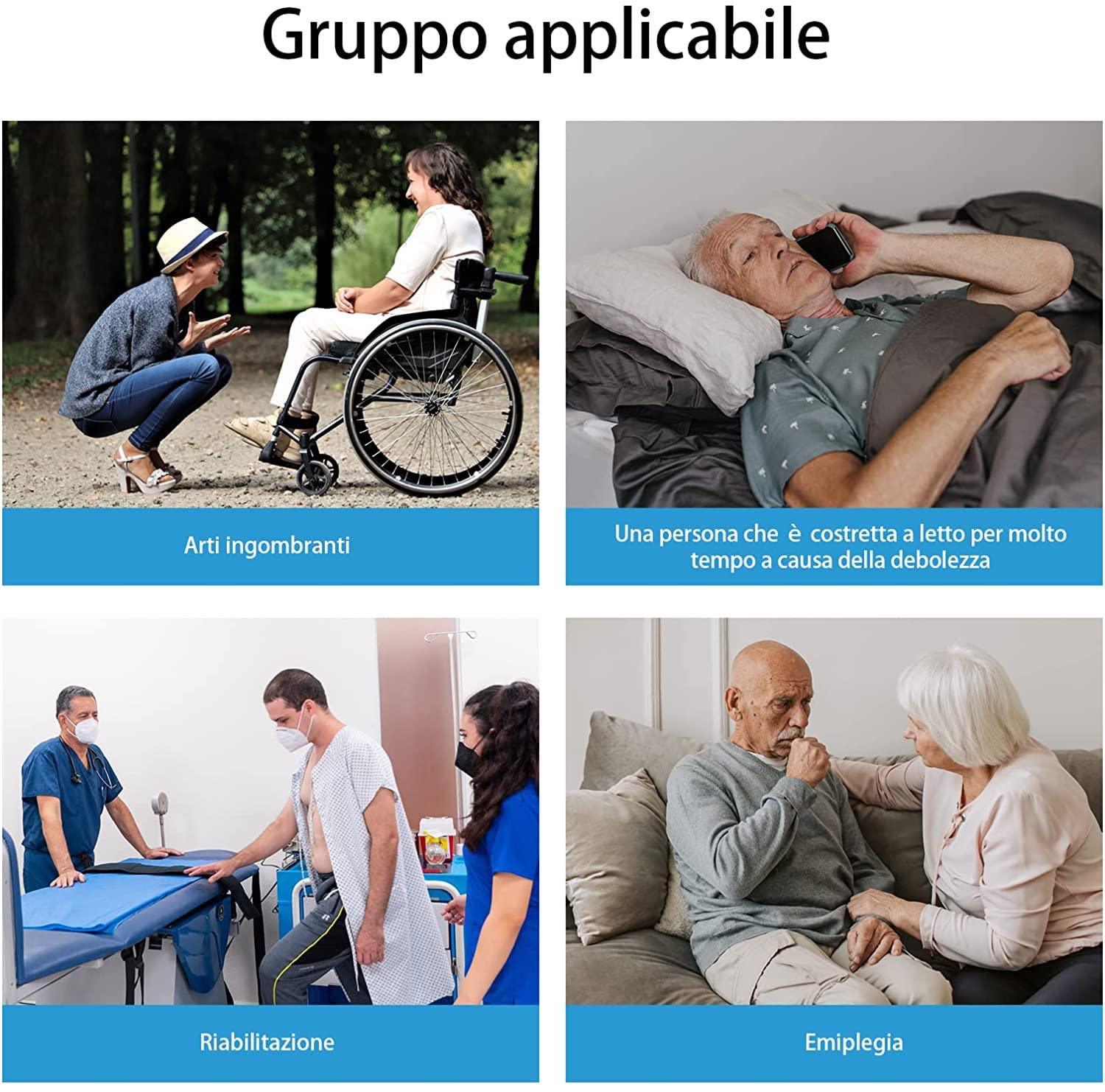 Eslinga de elevación de cuerpo completo, ayuda a la movilidad con características de elevación y deslizamiento para una transferencia segura y asistencia al baño