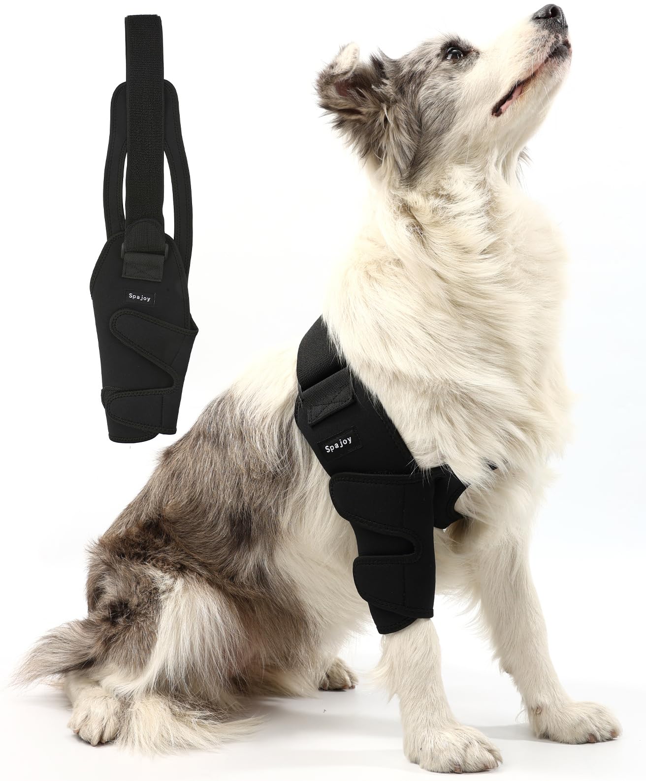 Dog Elbow Brace for Pet Elbow and Shoulder Support for Elbow Arthritis, Dysplasia, Elbow Calluses, Elbow Brace for Front Leg Dog Elbow Protector for Pets Elbow Dysplasia