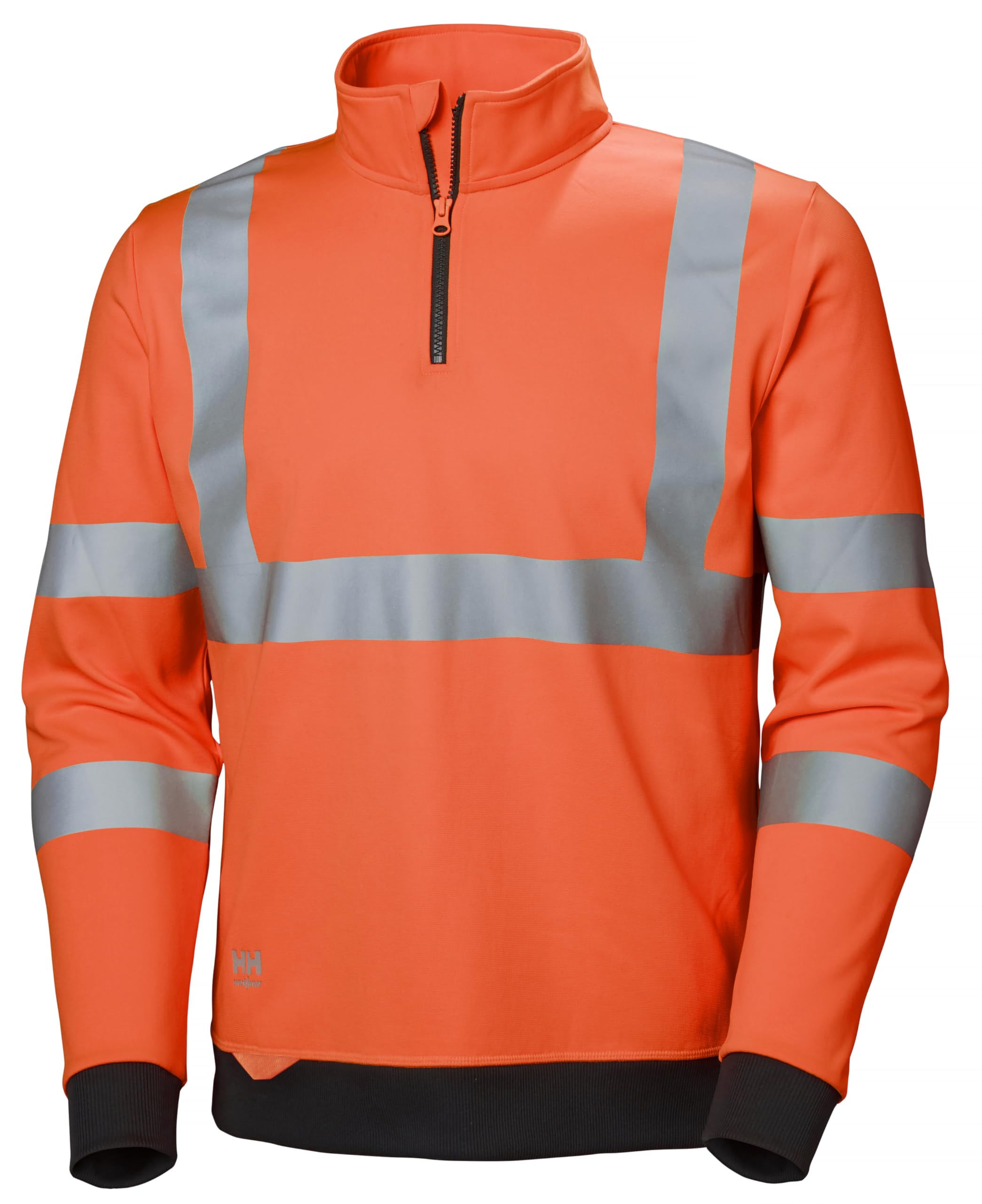 Helly Hansen HiVis Pullover ADDVIS Half Zip Sweatshirt 79096 – orange – Größe S