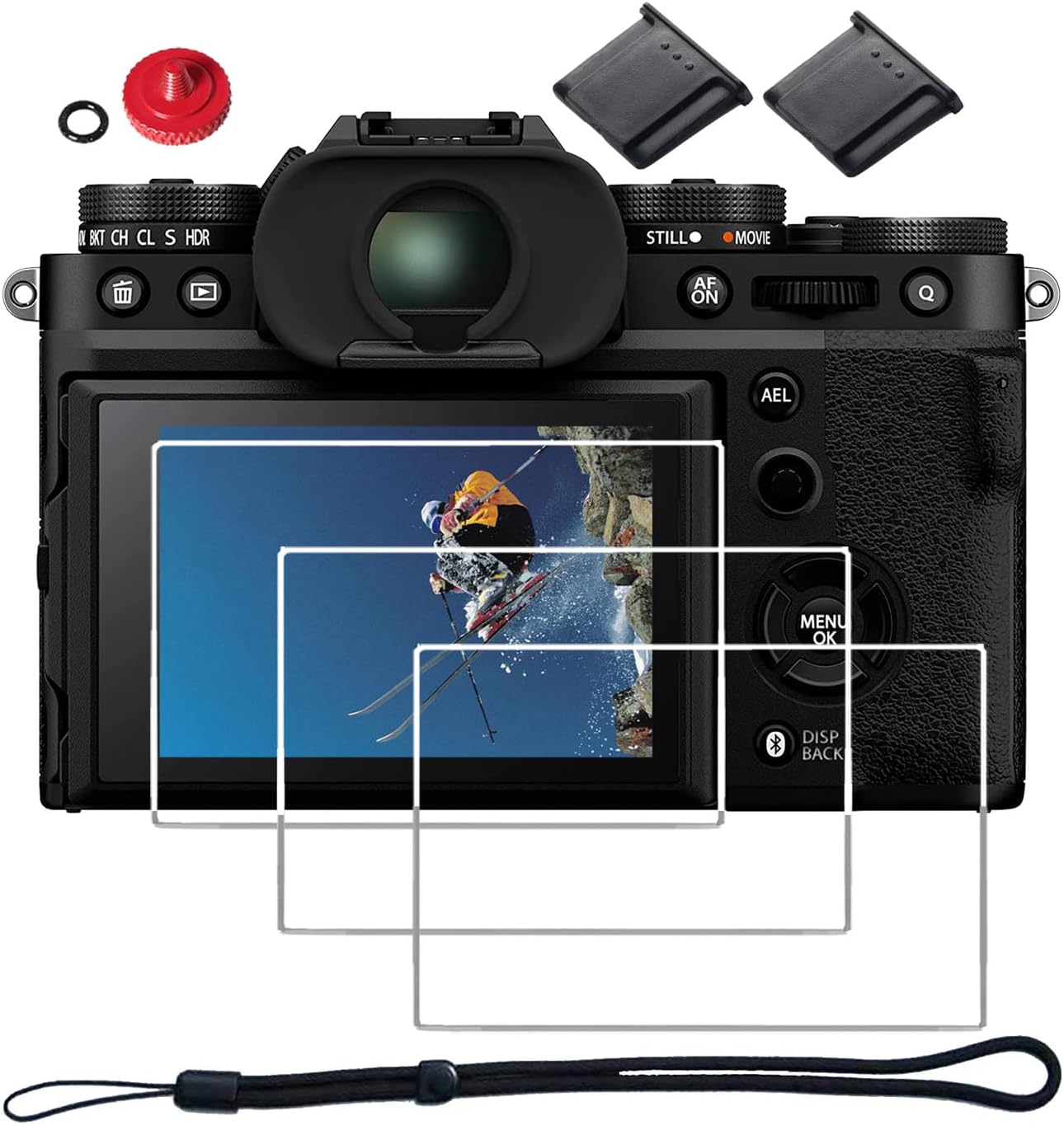 YARREL Screen Protector for Fujifilm XT5 XT5 Tempered