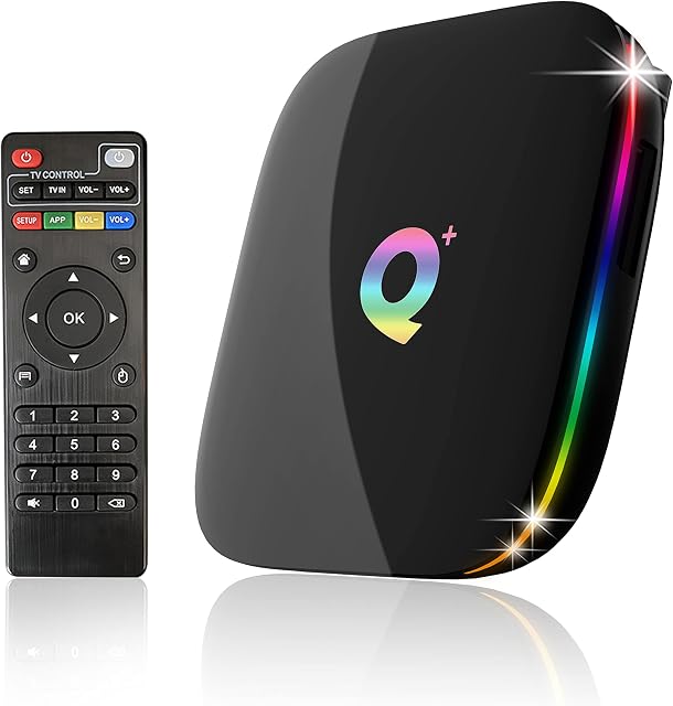 4GB RAM+32GB ROM Android 9.0 TV Box for Smart TV, 6K Output Resolution, H6 Quad-Core Cortex-A53 CPU Smart TV Box