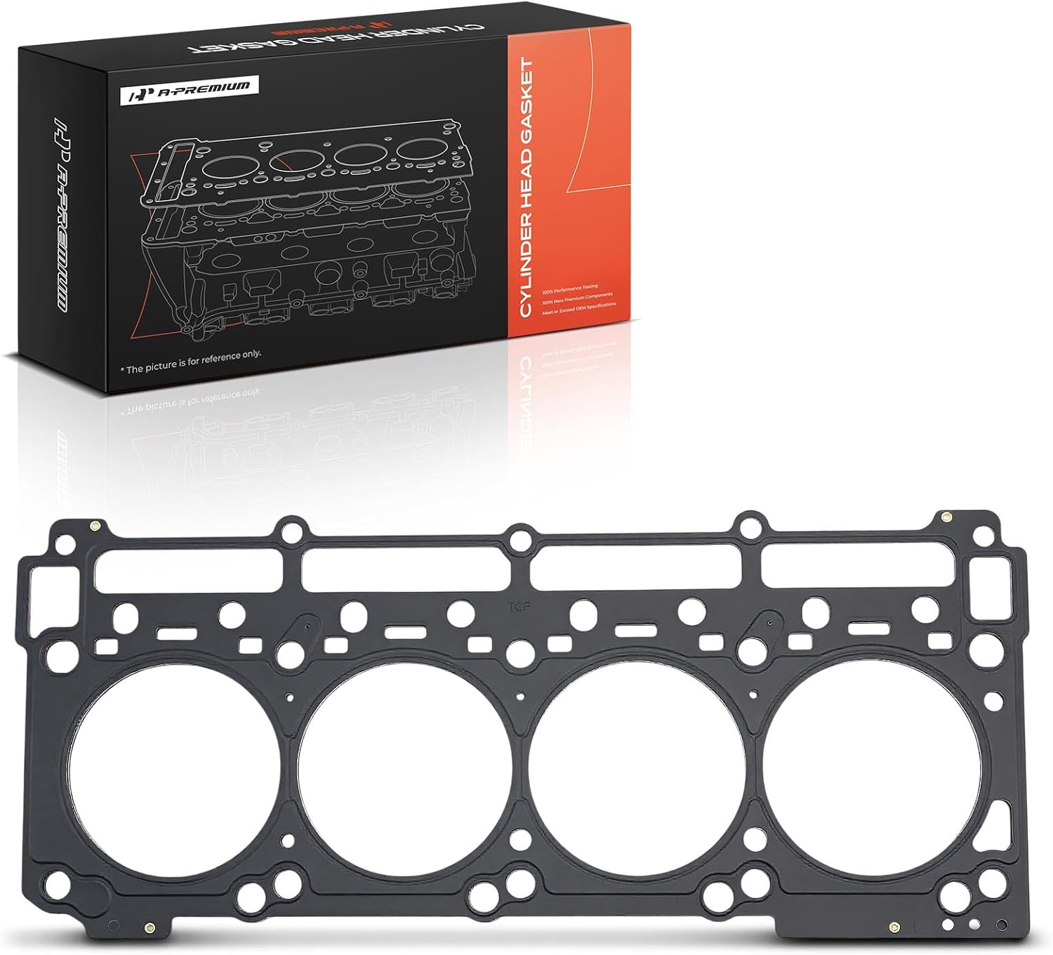 A-Premium V8 6.4L Left Engine Cylinder Head Gasket Compatible with Ram 2500, 3500, 4500, 5500 & Jeep Grand Cherokee, Grand Wagoneer, Wrangler & Dodge Challenger, Charger, Durango & Chrysler 300
