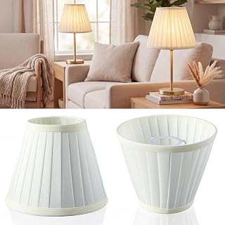 Small Pleated Empire Shades