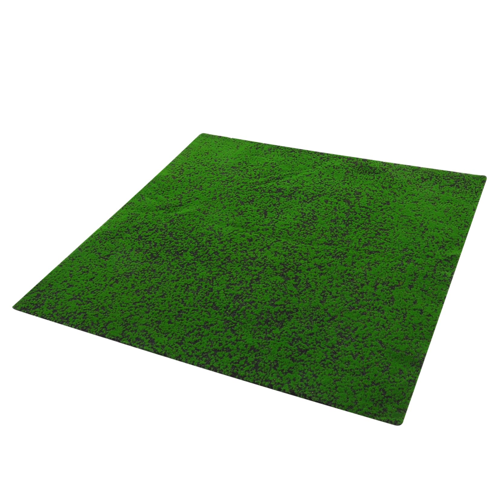 Musgo Artificial de Espuma Perlada, Césped Decorativo Verde para Patio