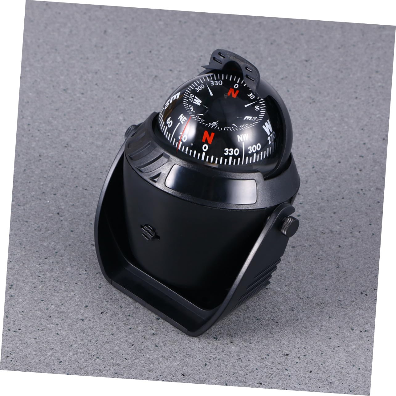 Brújula Marina Digital Iluminada 12v, ABS Negro para Barco y Mar | Brújula de Navegación, Ajuste de Declinación Magnética, para Barco y Vehículo, Electrónica Marina