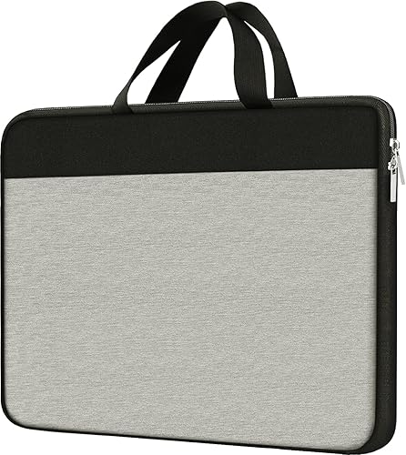 Miniatura 8 de Funda para laptop de viaje, 15.6 pulgadas, a prueba de golpes, funda protectora para computadora, bolsa de transporte, maletín para HP Asus Acer