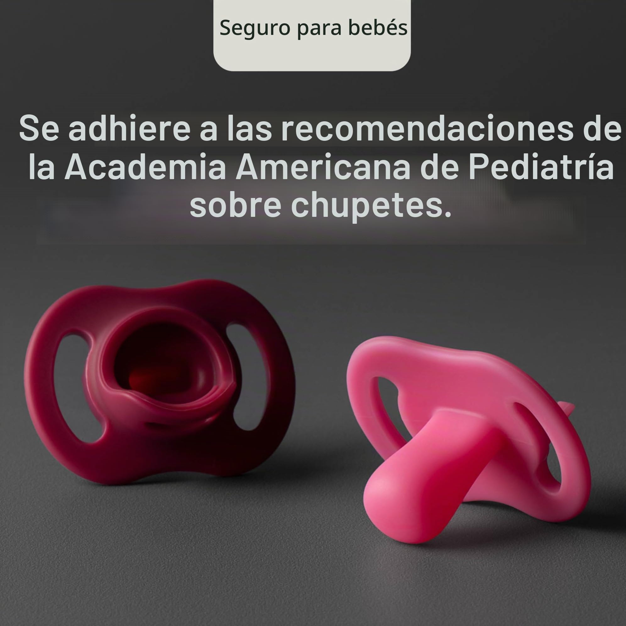 Tommee Tippee Chupete Ultra-light StayPut, 18-36m, paquete de 4, diseño de silicona de una sola pieza