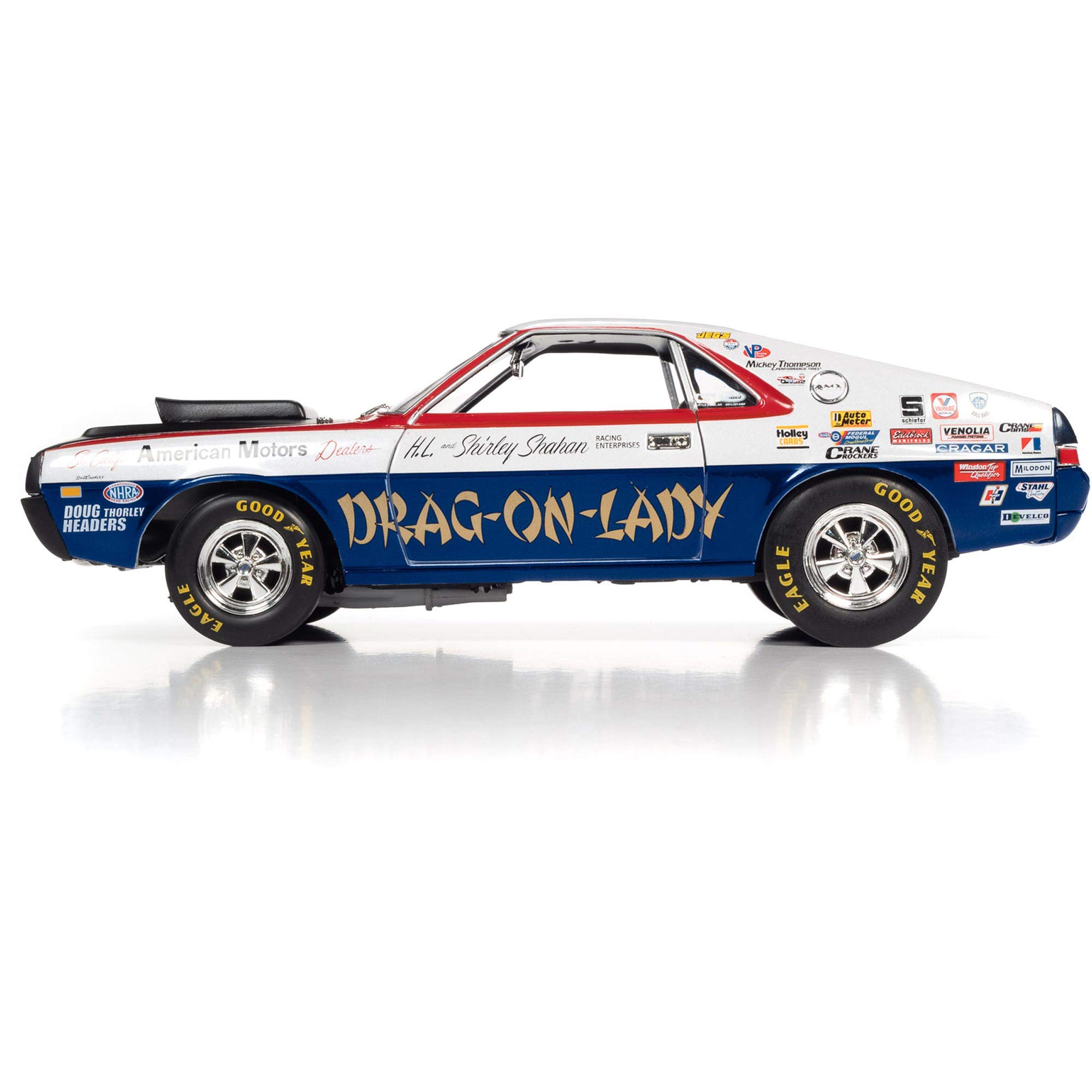 Auto World - 1969 AMC AMX S/S (MCACN & LOTQM), Multicolored (AW267 