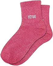 STC, Chaussettes paillettes courtes - Têtue (taille unique 36-42)
