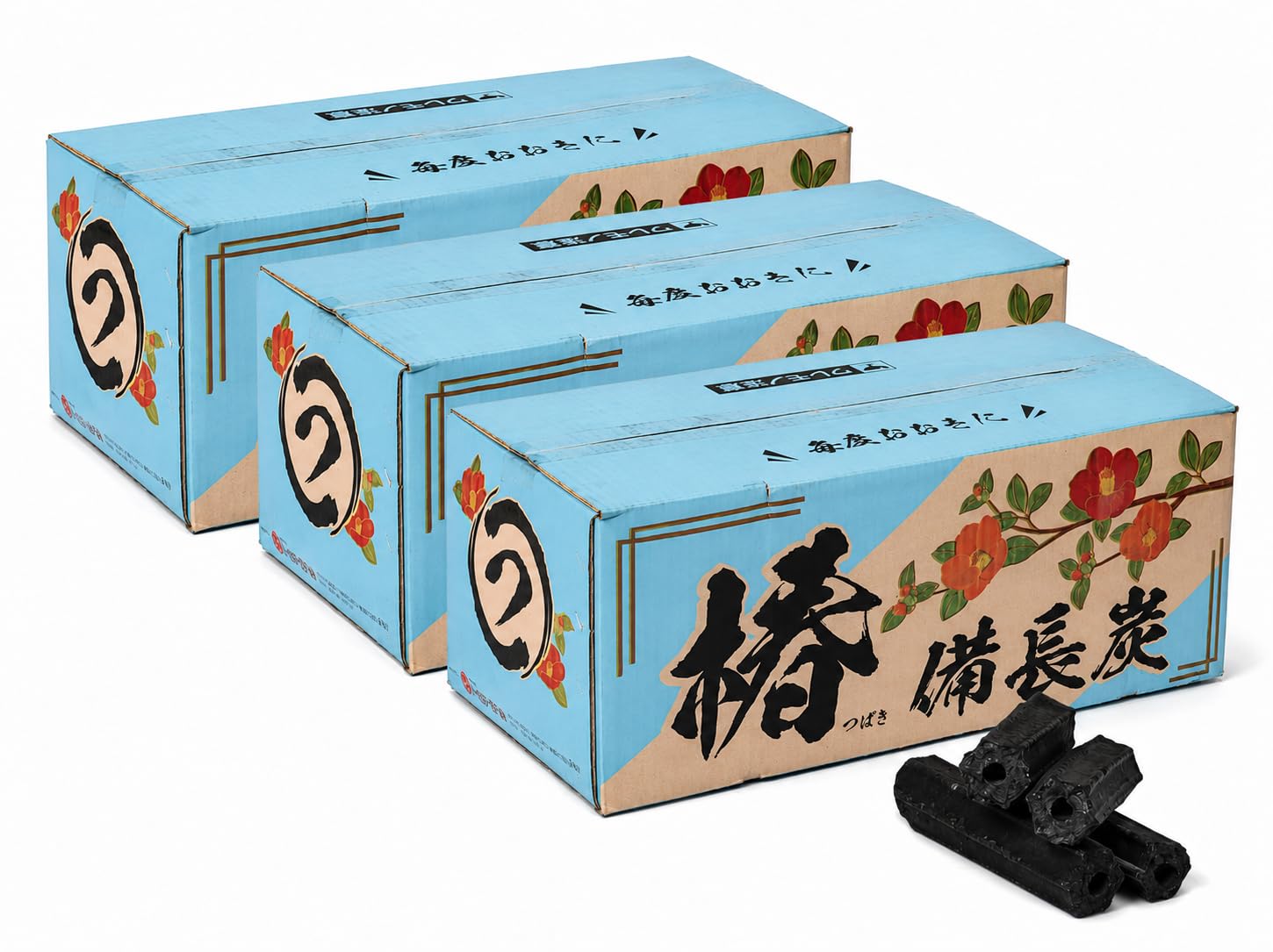 Amazon.co.jp: 【TFS】椿備長炭P（オガ炭）業務用 白炭焼き 長時間燃焼